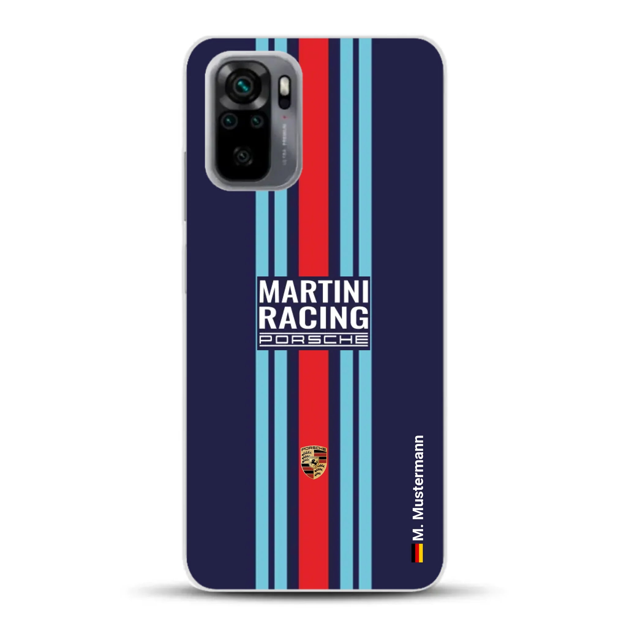 Martini Porsche Livery #2 - Custodia per cellulare personalizzata per Xiaomi