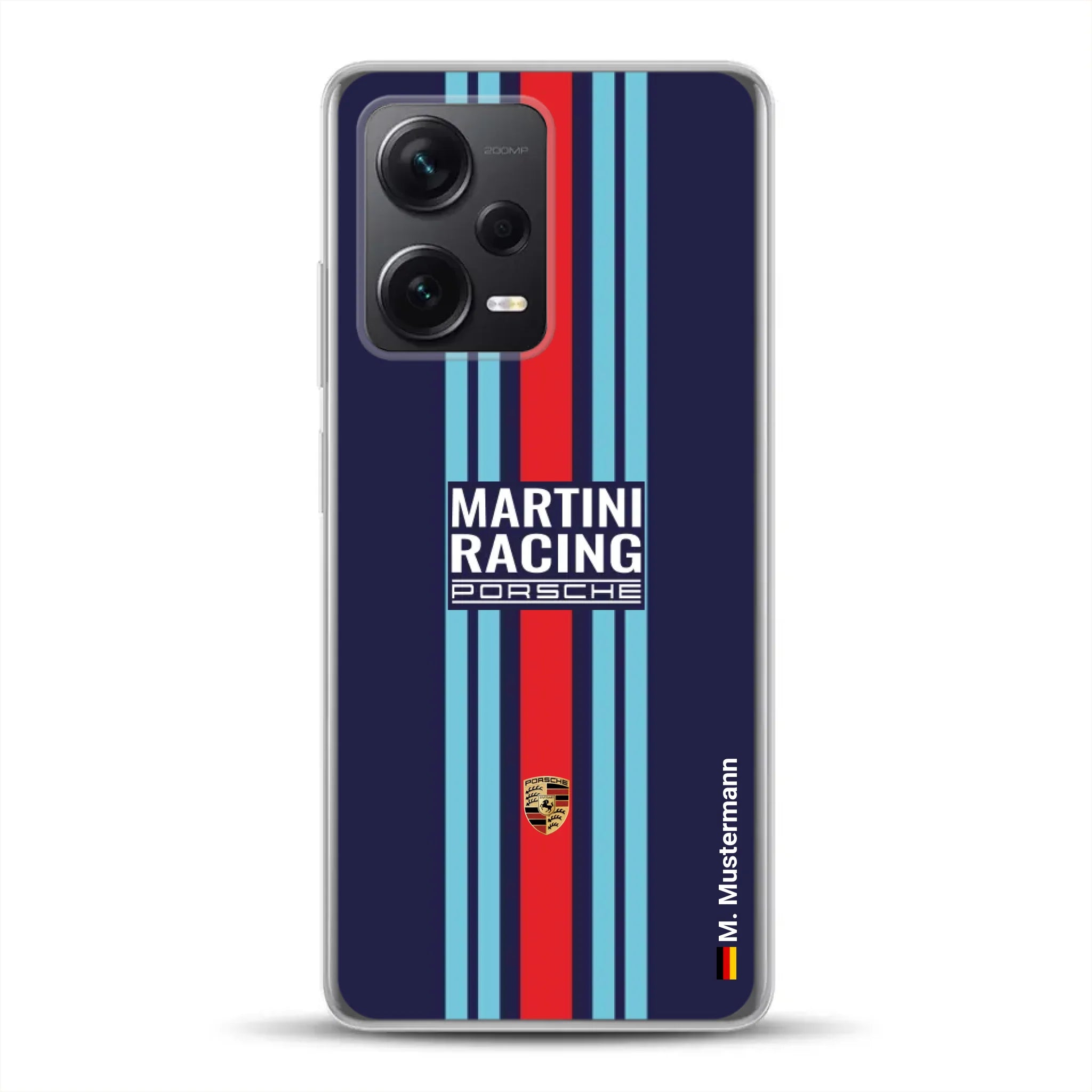 Martini Porsche Livery #2 - Custodia per cellulare personalizzata per Xiaomi