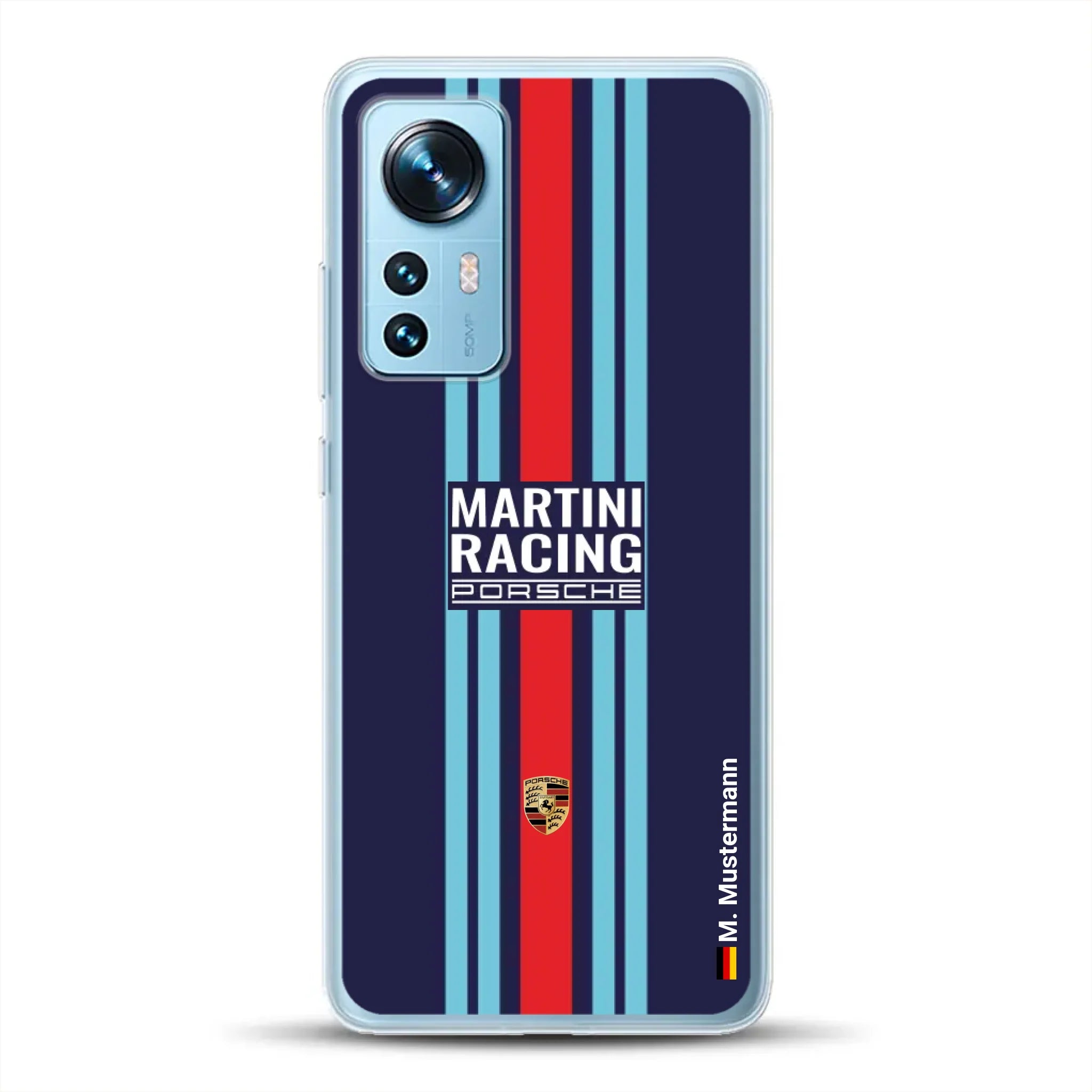 Martini Porsche Livery #2 - Custodia per cellulare personalizzata per Xiaomi
