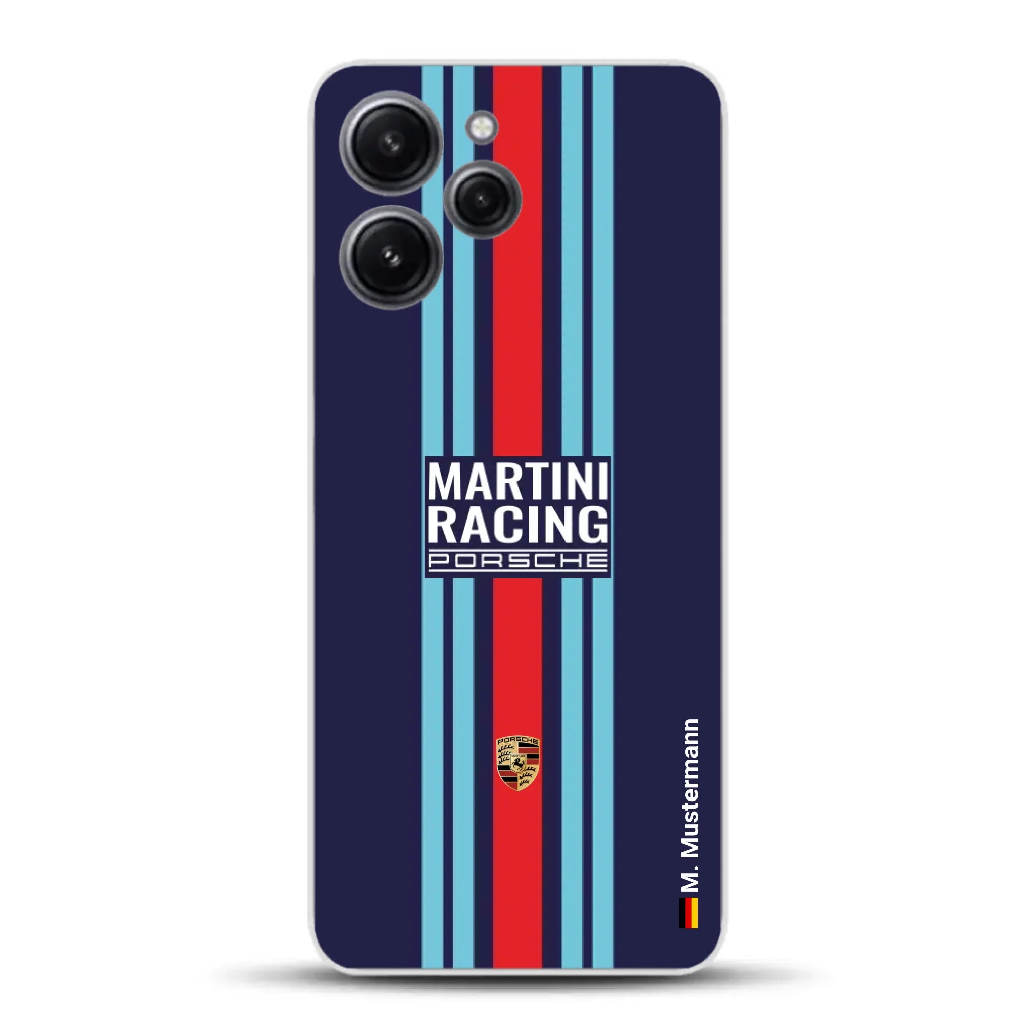 Martini Porsche Livery #2 - Custodia per cellulare personalizzata per Xiaomi