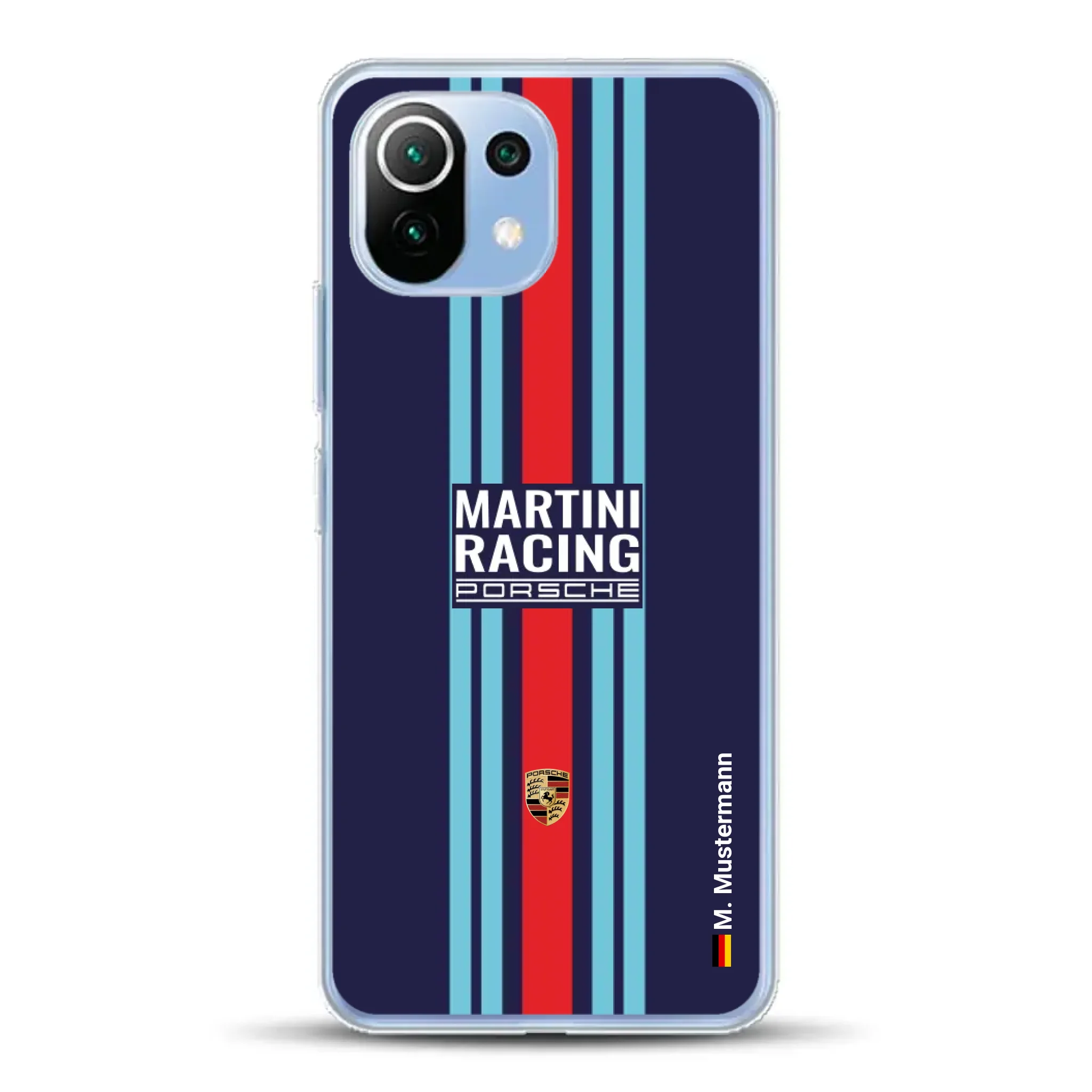 Martini Porsche Livery #2 - Custodia per cellulare personalizzata per Xiaomi