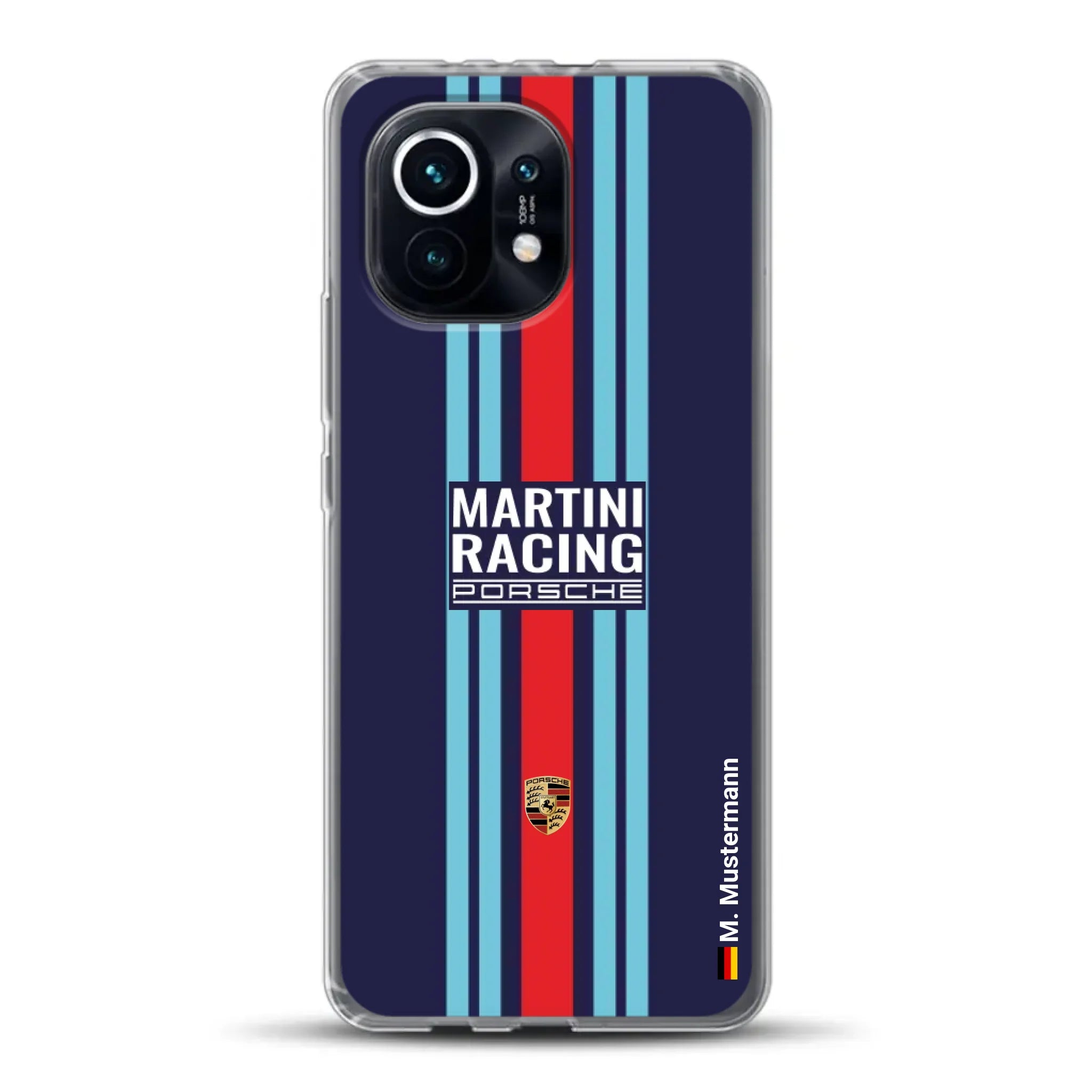 Martini Porsche Livery #2 - Custodia per cellulare personalizzata per Xiaomi