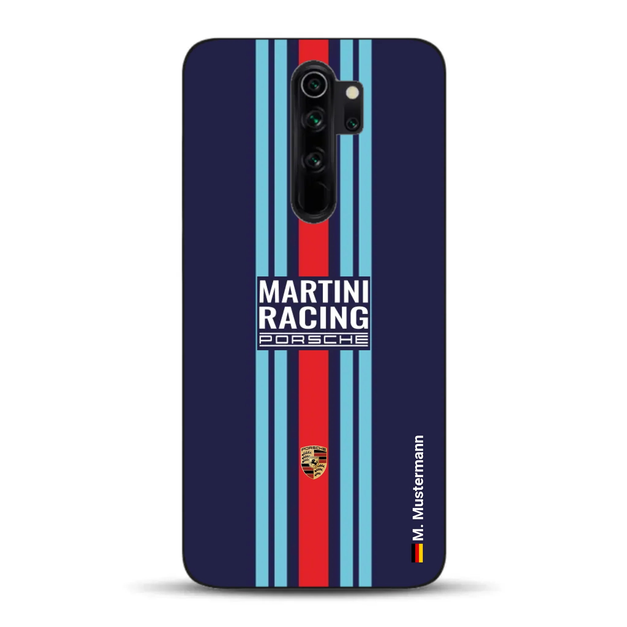 Martini Porsche Livery #2 - Custodia per cellulare personalizzata per Xiaomi
