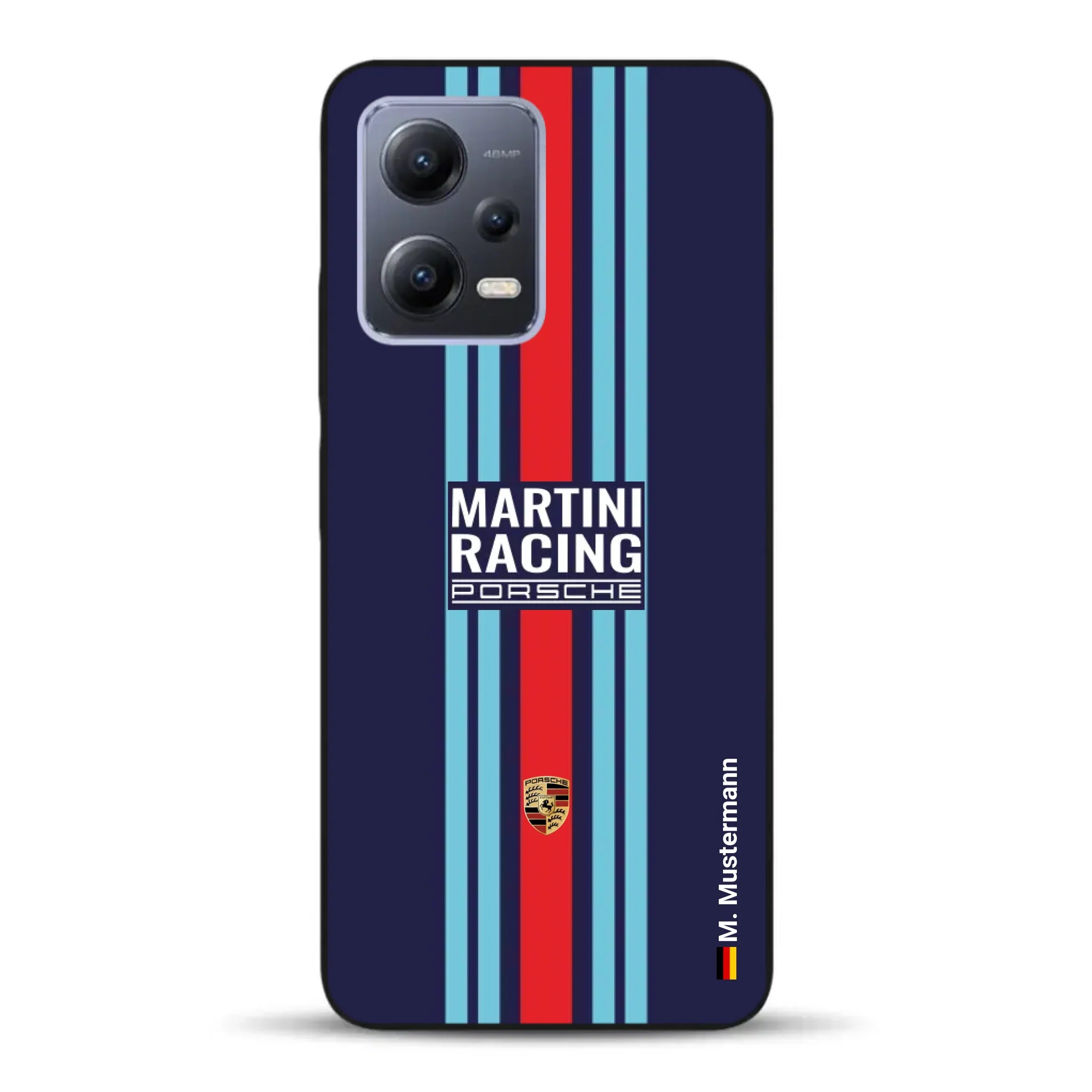 Martini Porsche Livery #2 - Custodia per cellulare personalizzata per Xiaomi