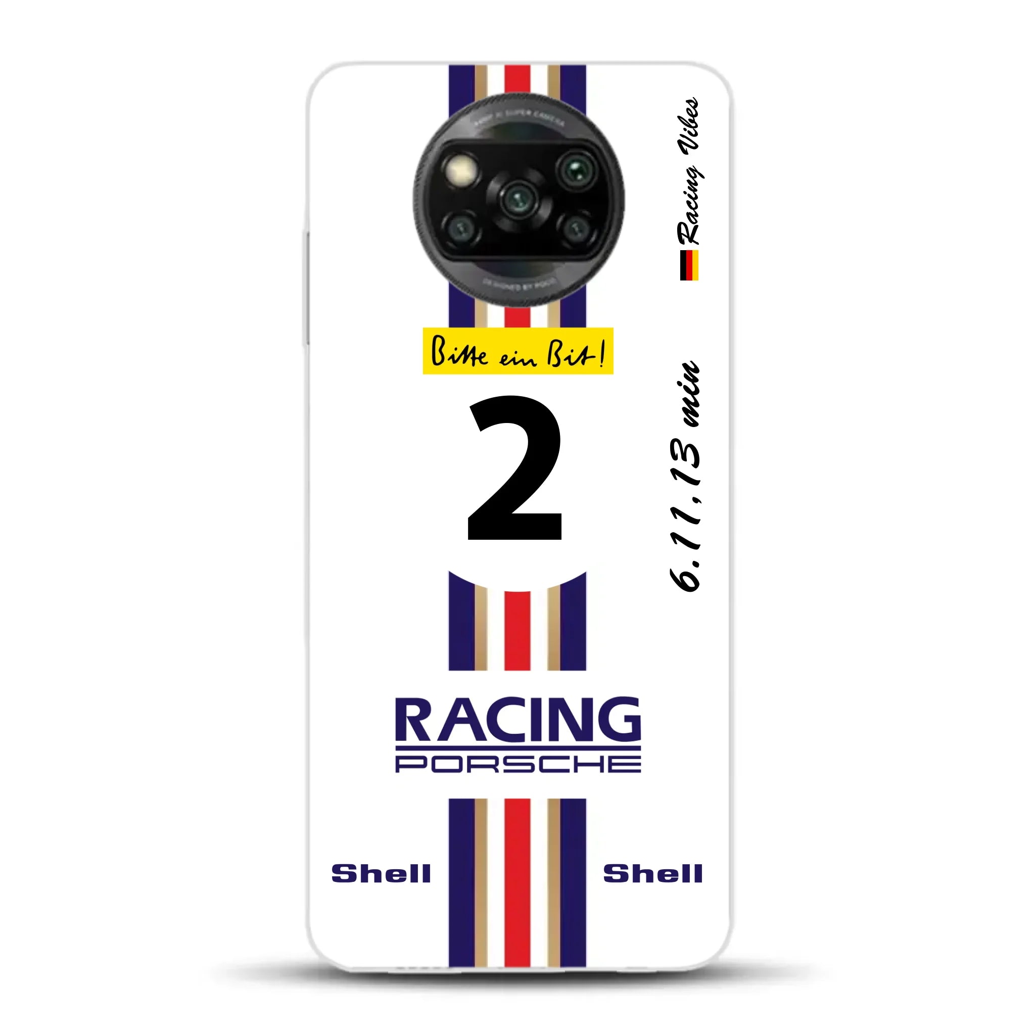 956K #2 Bellof Rekordrunde Nordschleife 1983 Livery - Custom phone case for Xiaomi