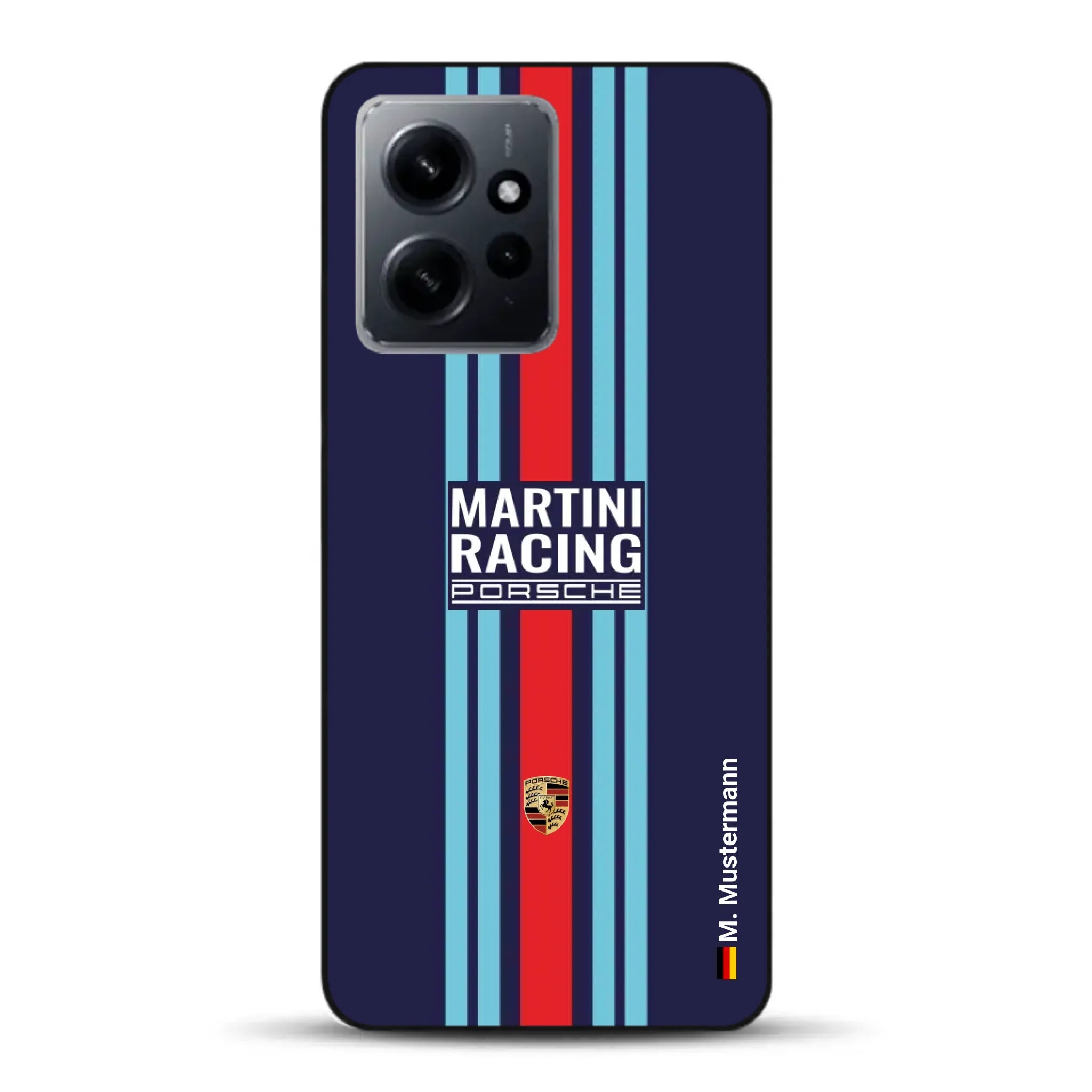Martini Porsche Livery #2 - Custodia per cellulare personalizzata per Xiaomi