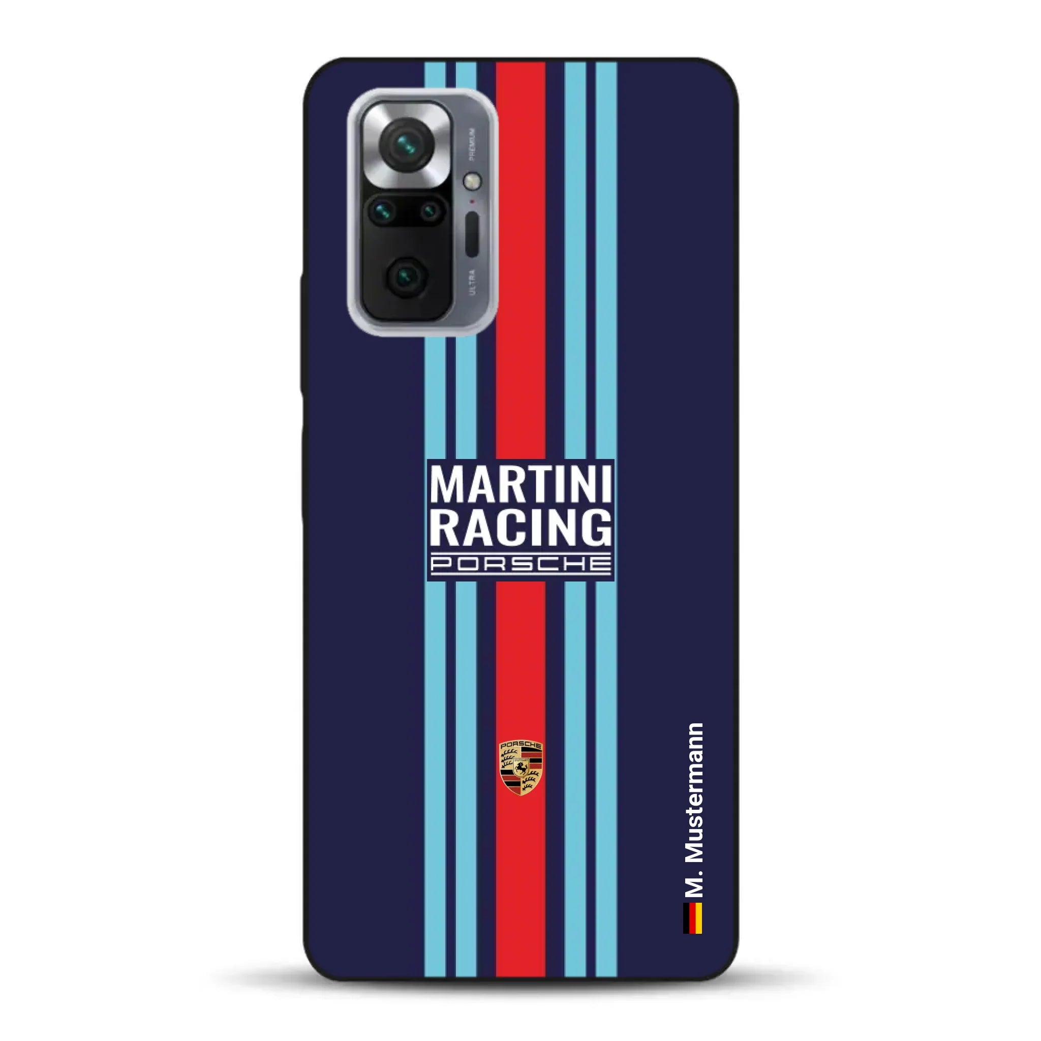 Martini Porsche Livery #2 - Custodia per cellulare personalizzata per Xiaomi