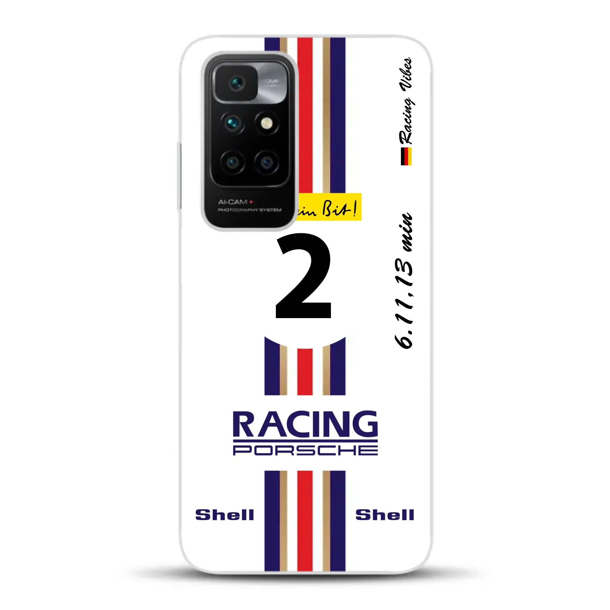 956K #2 Bellof Rekordrunde Nordschleife 1983 Livery - Custom phone case for Xiaomi