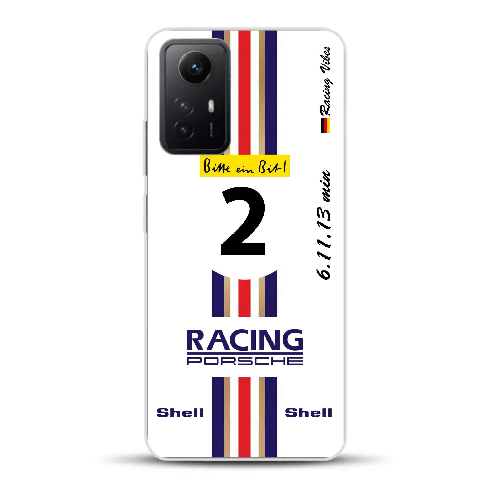 956K #2 Bellof Rekordrunde Nordschleife 1983 Livery - Custom phone case for Xiaomi