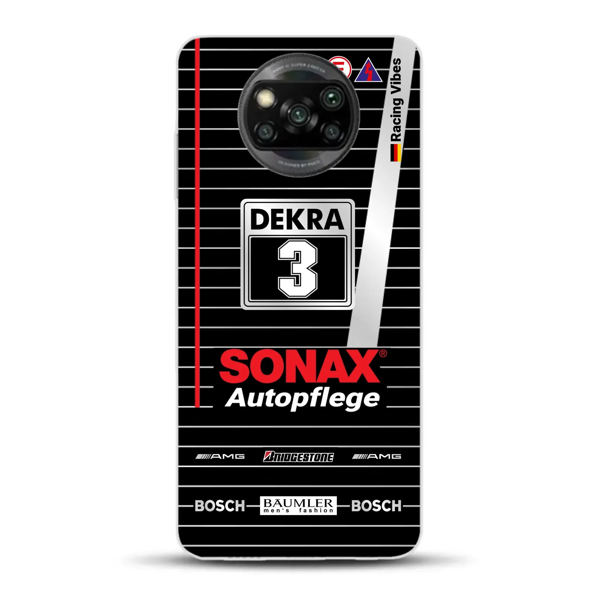 190E Evo II #3 DTM Champion 1992 Livery - Custom phone case for Xiaomi