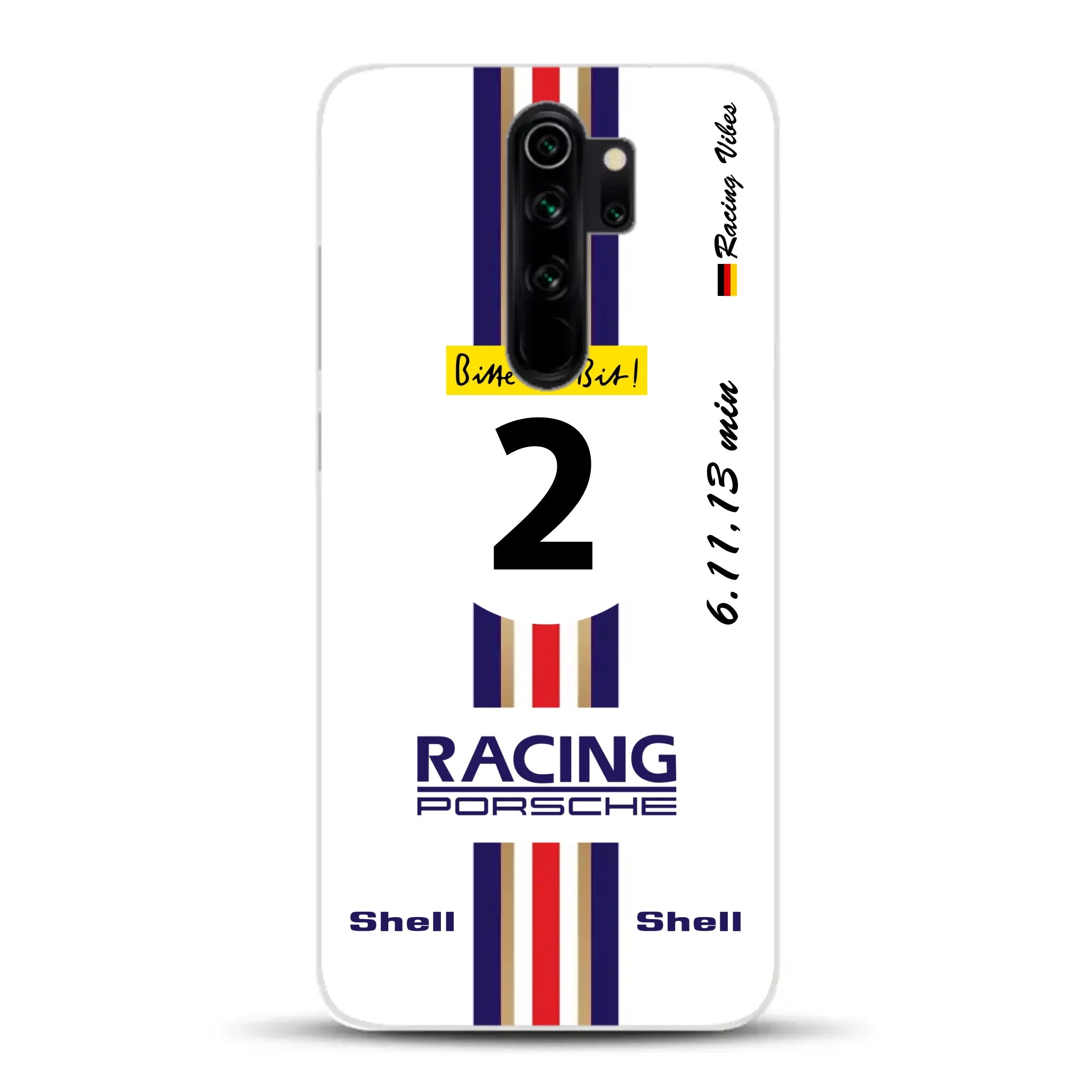 956K #2 Bellof Rekordrunde Nordschleife 1983 Livery - Custom phone case for Xiaomi