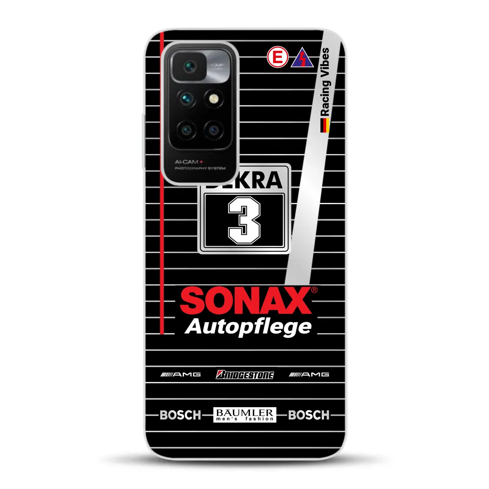 190E Evo II #3 DTM Champion 1992 Livery - Custodia per cellulare personalizzata per Xiaomi