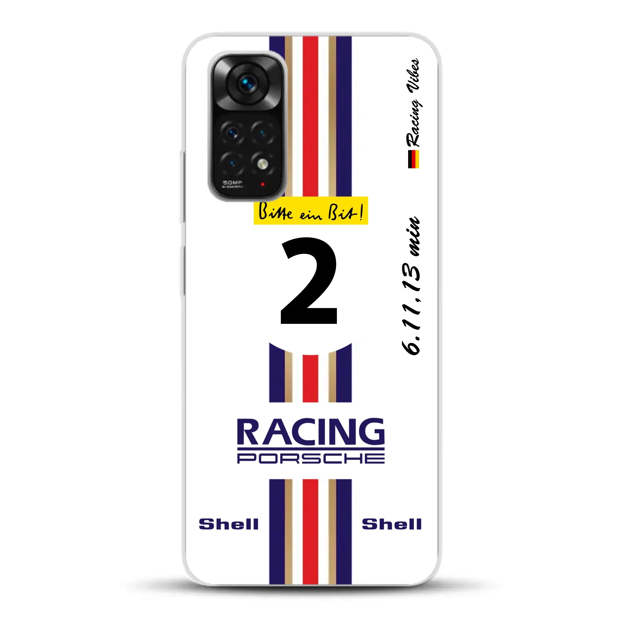 956K #2 Bellof Rekordrunde Nordschleife 1983 Livery - Custom phone case for Xiaomi