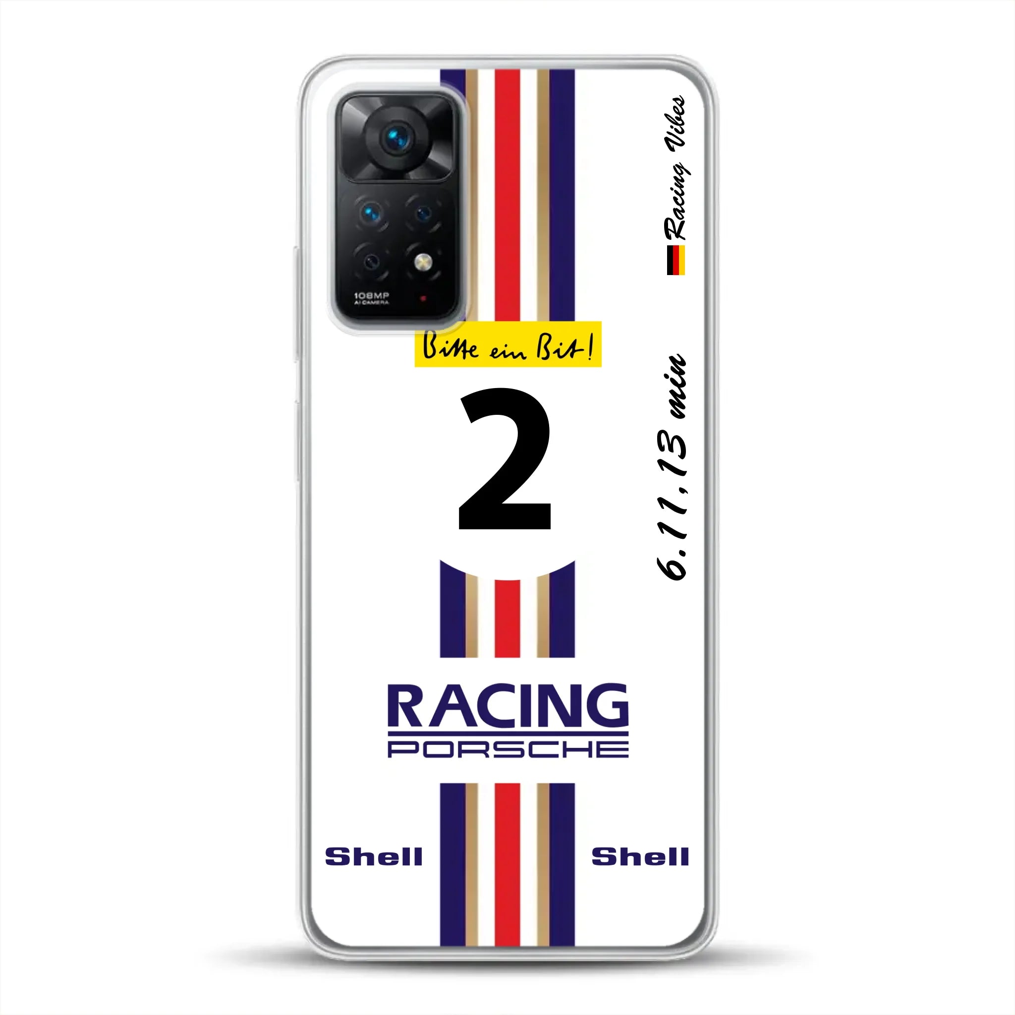956K #2 Bellof Rekordrunde Nordschleife 1983 Livery - Custom phone case for Xiaomi