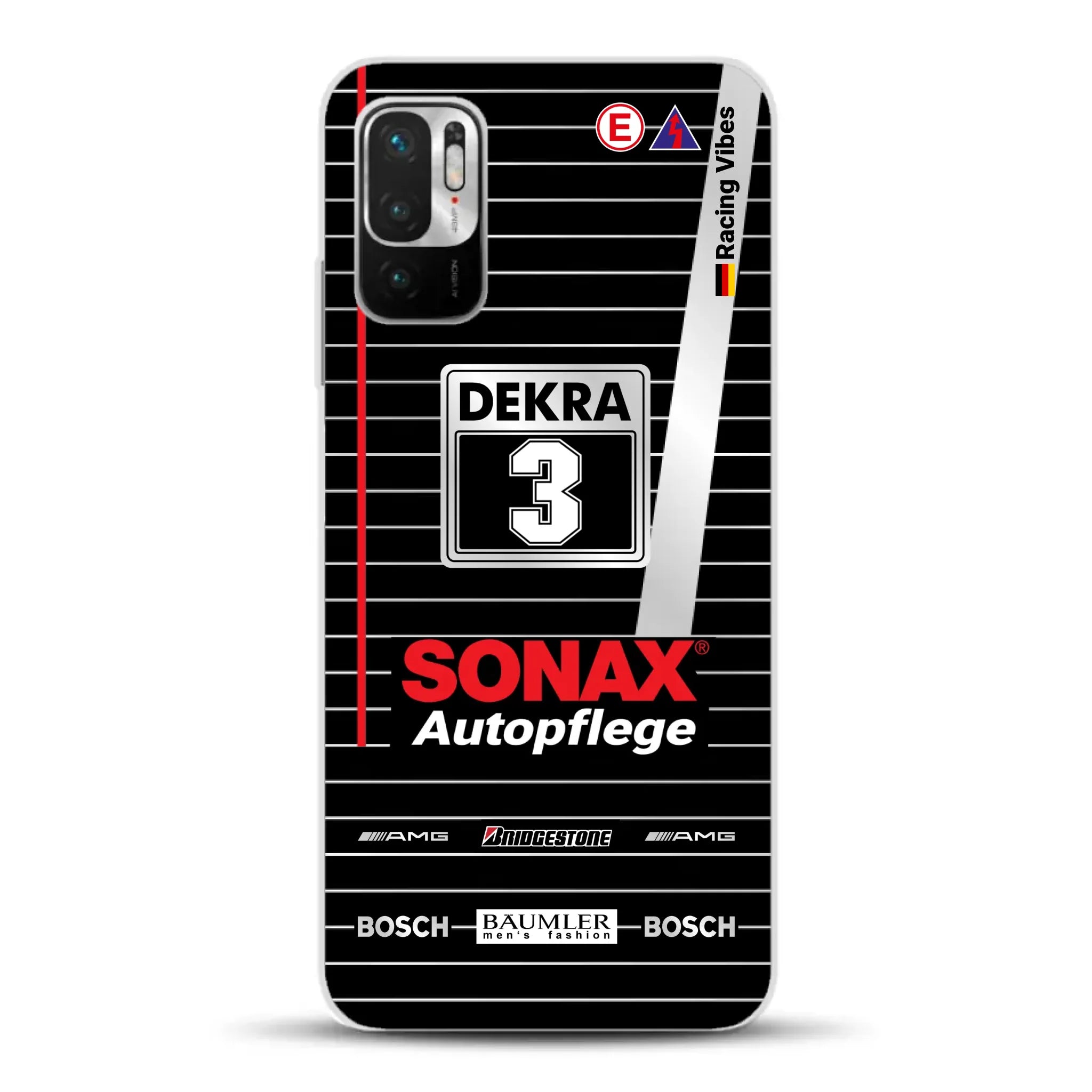 190E Evo II #3 DTM Champion 1992 Livery - Custodia per cellulare personalizzata per Xiaomi