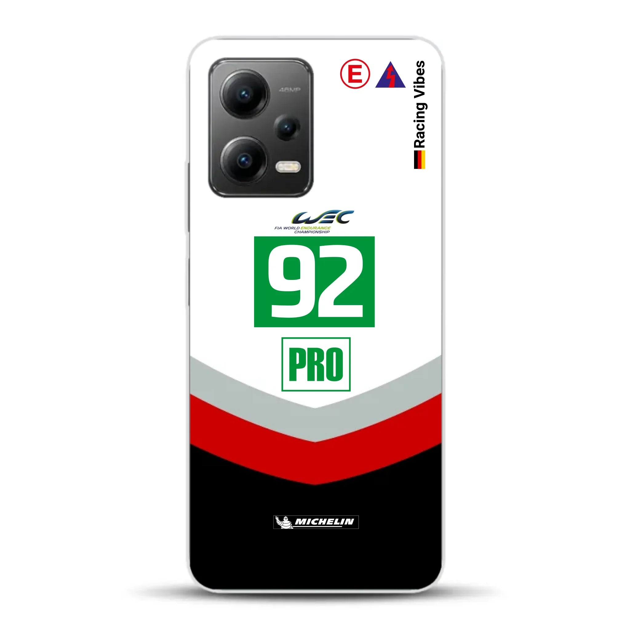 911 RSR 2017 Livery - Custodia per cellulare personalizzata per Xiaomi