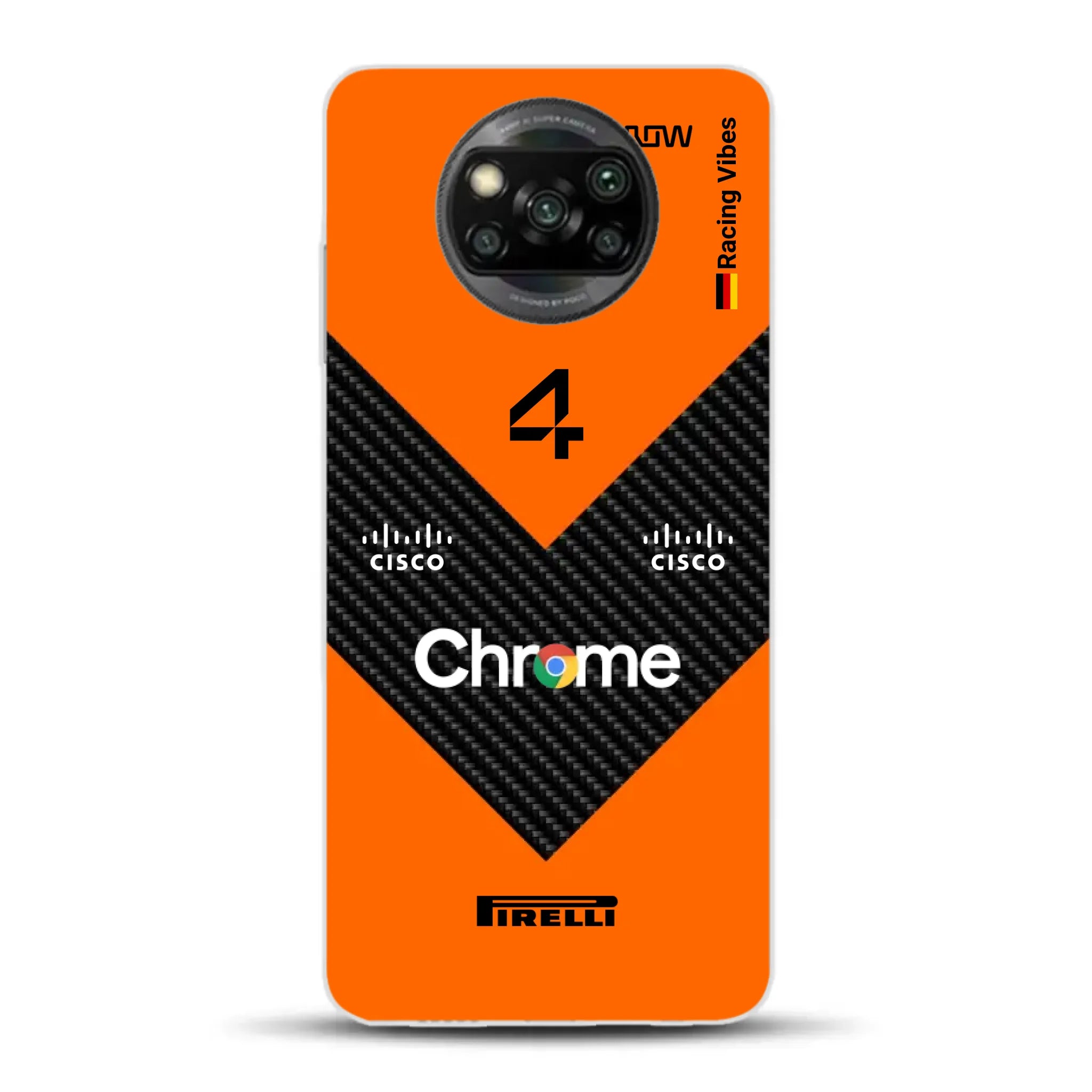 McL F1 2025 MCL39 Livery - Custodia per cellulare personalizzata per Xiaomi