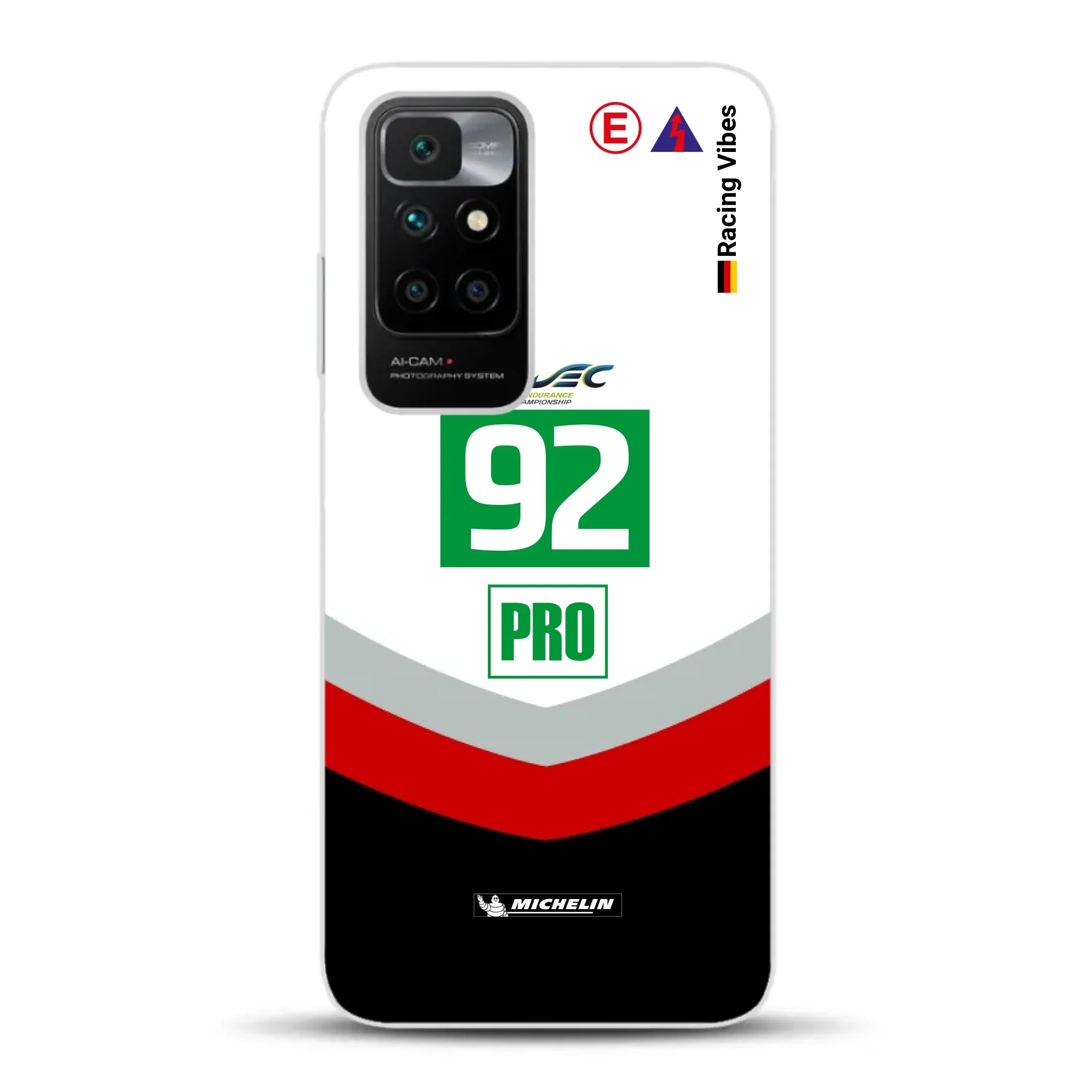 911 RSR 2017 Livery - Custodia per cellulare personalizzata per Xiaomi