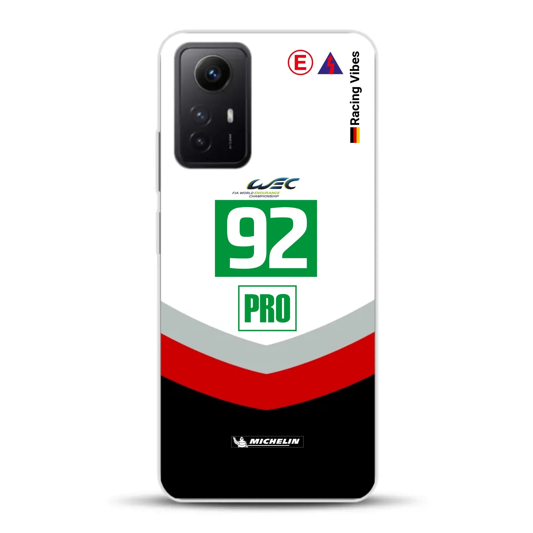 911 RSR 2017 Livery - Custodia per cellulare personalizzata per Xiaomi