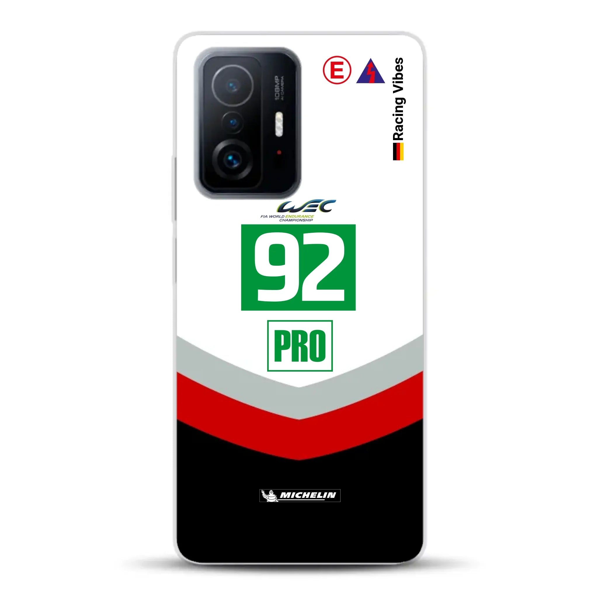 911 RSR 2017 Livery - Custodia per cellulare personalizzata per Xiaomi