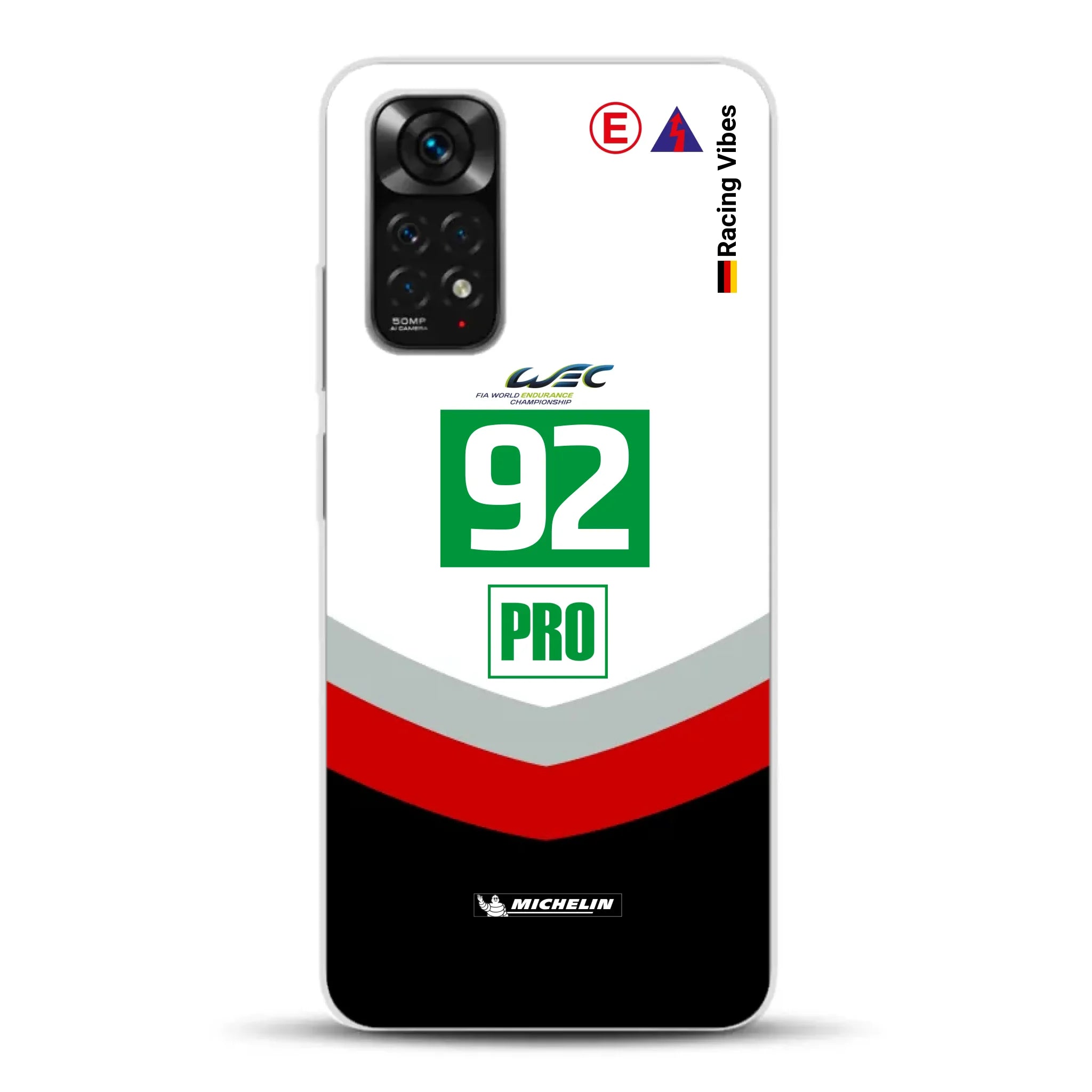 911 RSR 2017 Livery - Custodia per cellulare personalizzata per Xiaomi