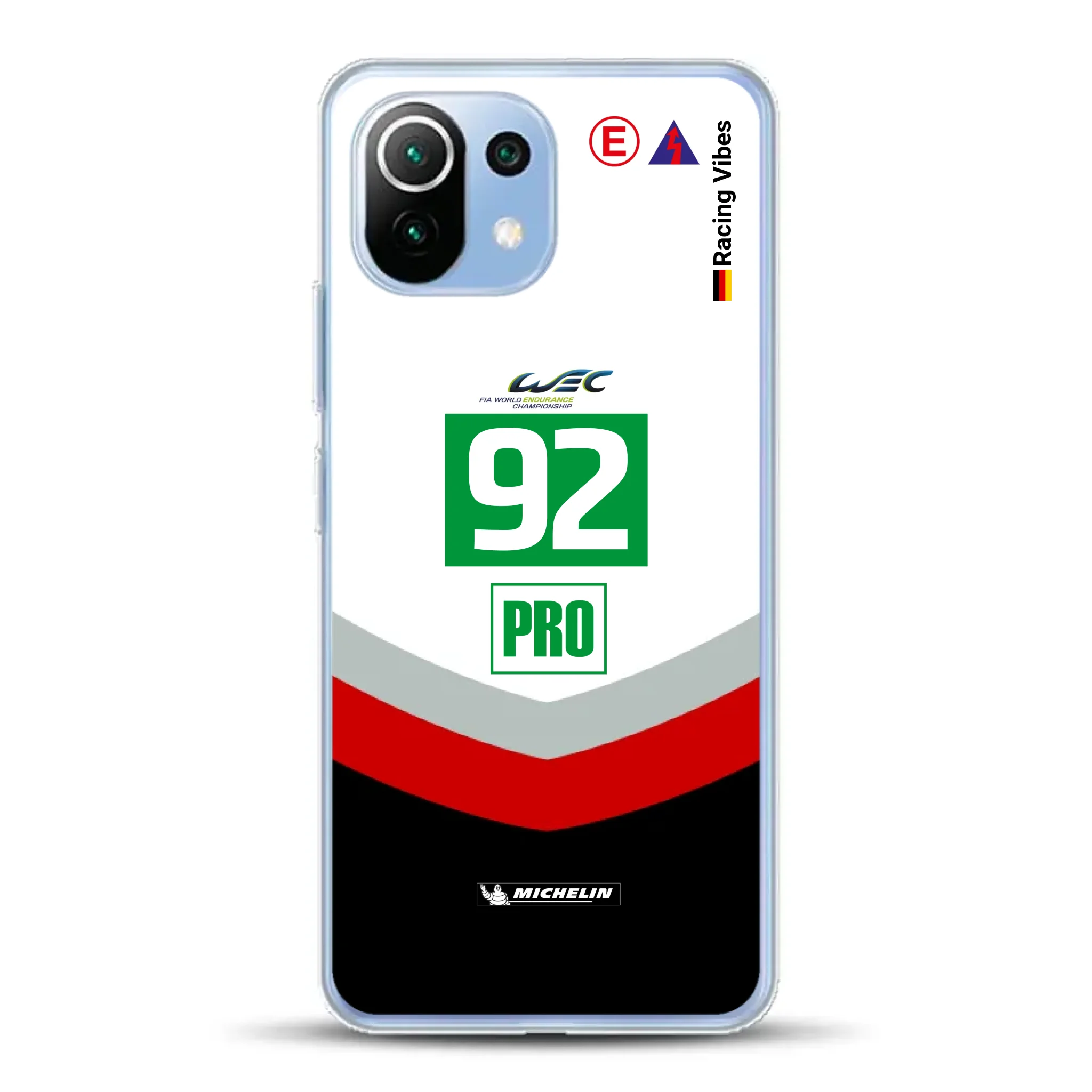 911 RSR 2017 Livery - Custodia per cellulare personalizzata per Xiaomi