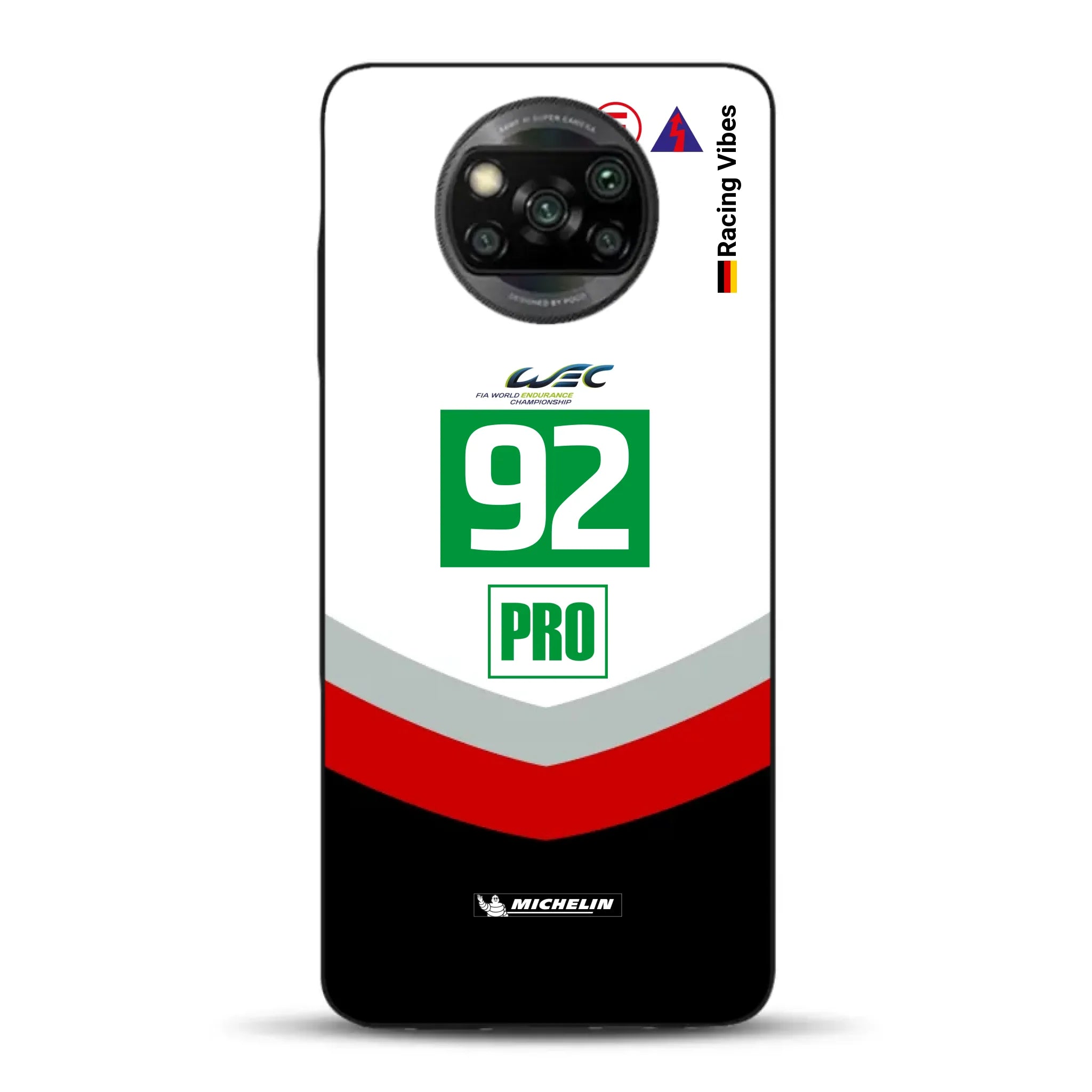 911 RSR 2017 Livery - Custodia per cellulare personalizzata per Xiaomi