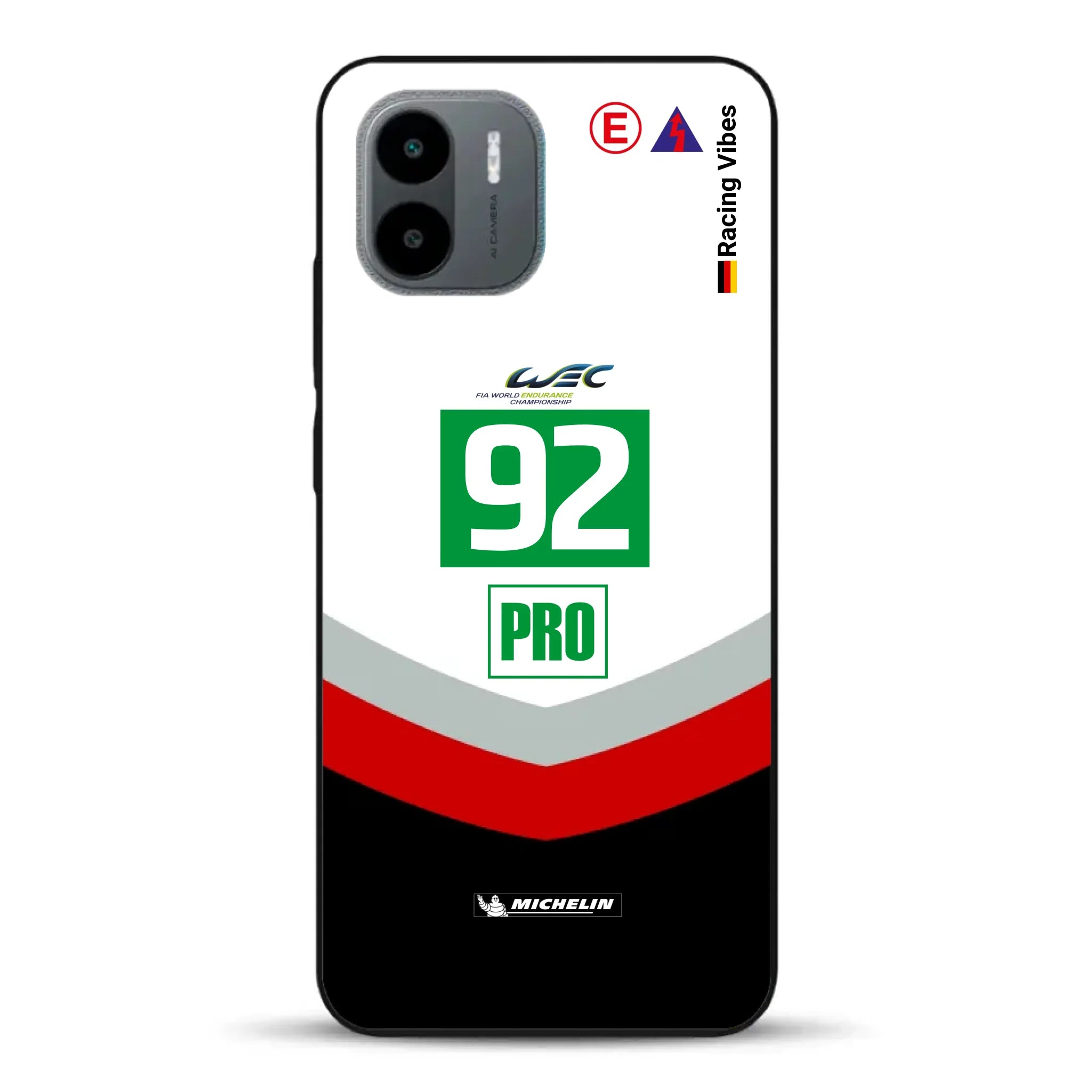 911 RSR 2017 Livery - Custodia per cellulare personalizzata per Xiaomi