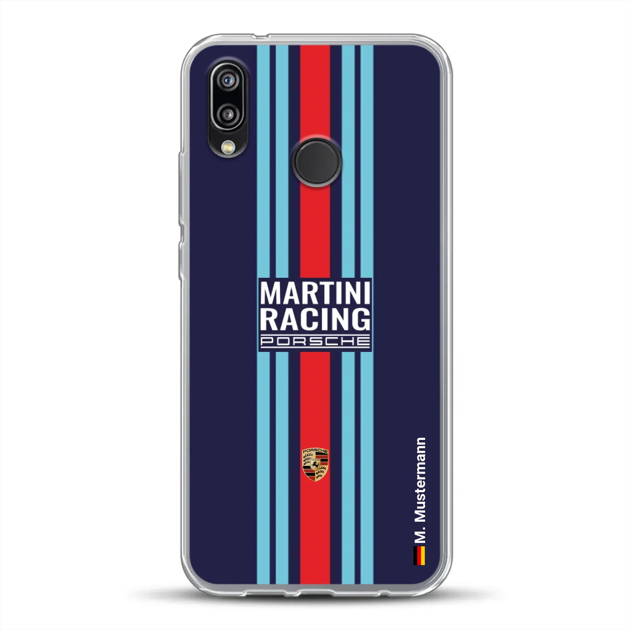 Martini Porsche Livery #2 - Custodia per cellulare personalizzata per Huawei