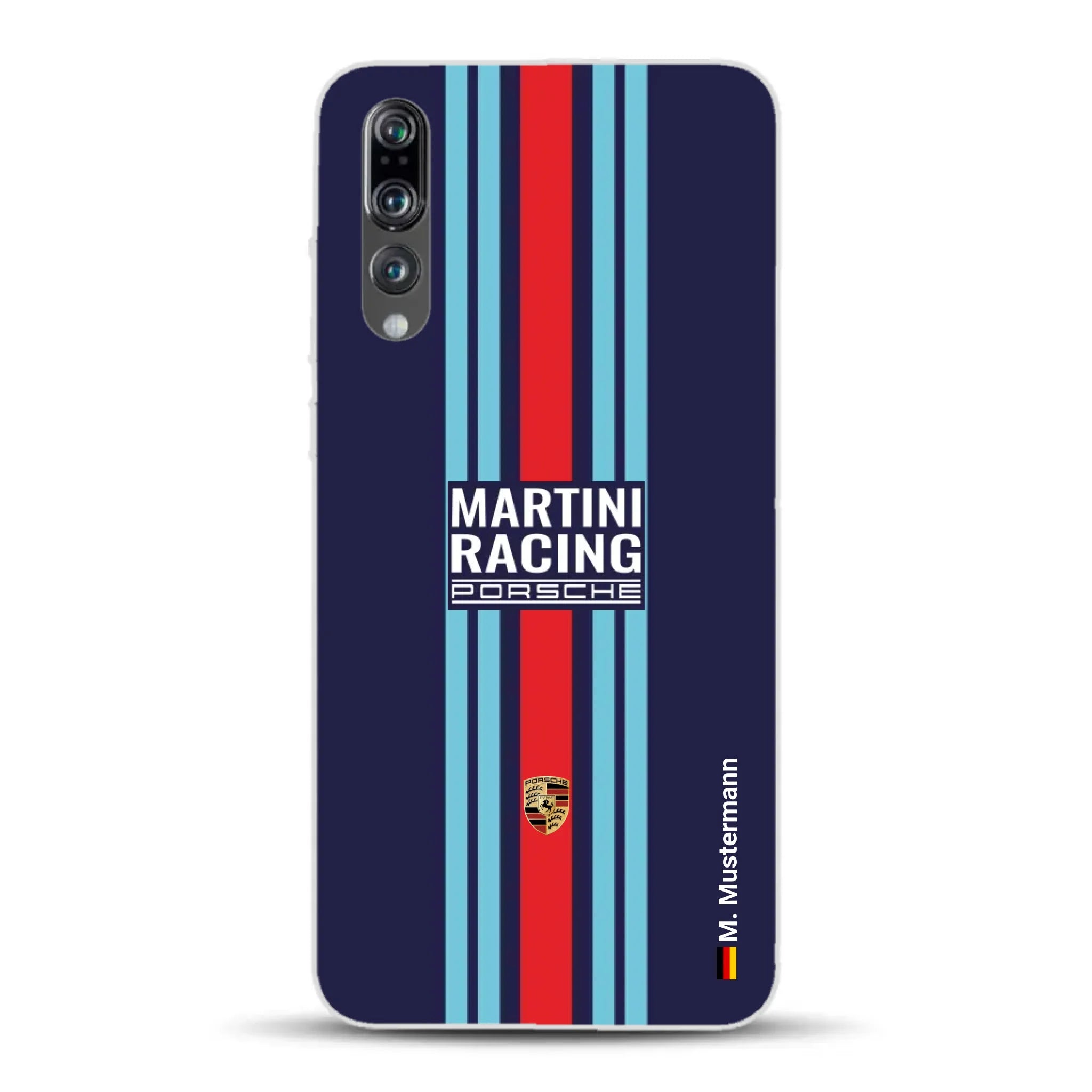 Martini Porsche Livery #2 - Custodia per cellulare personalizzata per Huawei