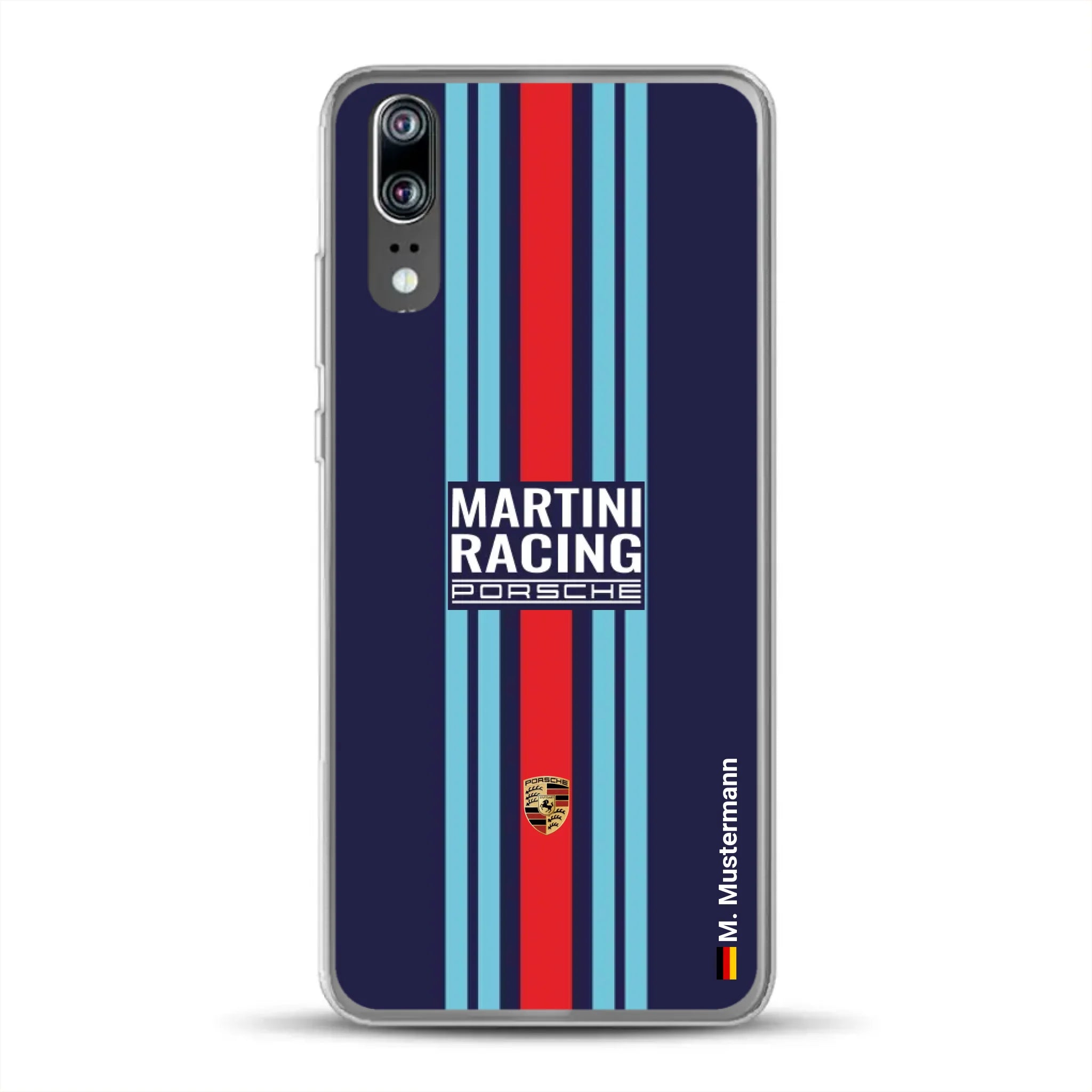 Martini Porsche Livery #2 - Custodia per cellulare personalizzata per Huawei