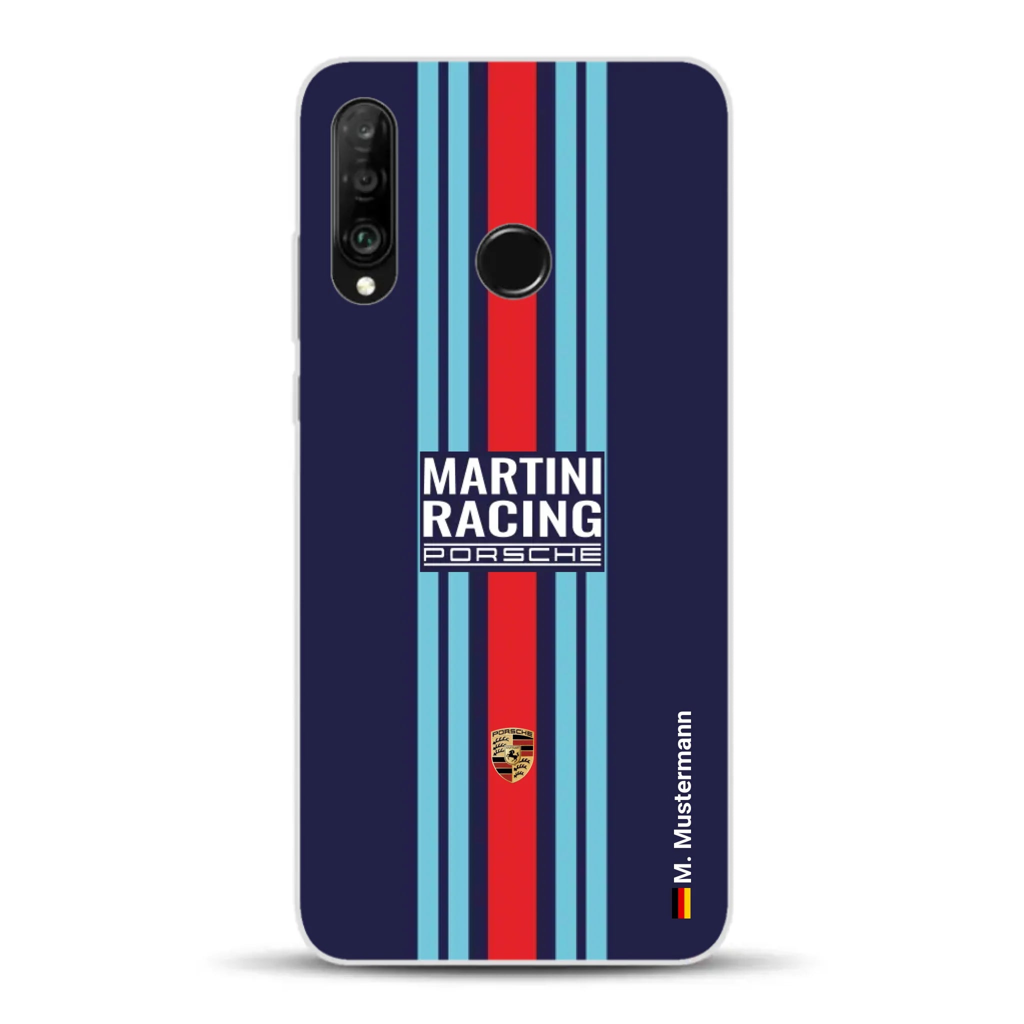 Martini Porsche Livery #2 - Custodia per cellulare personalizzata per Huawei