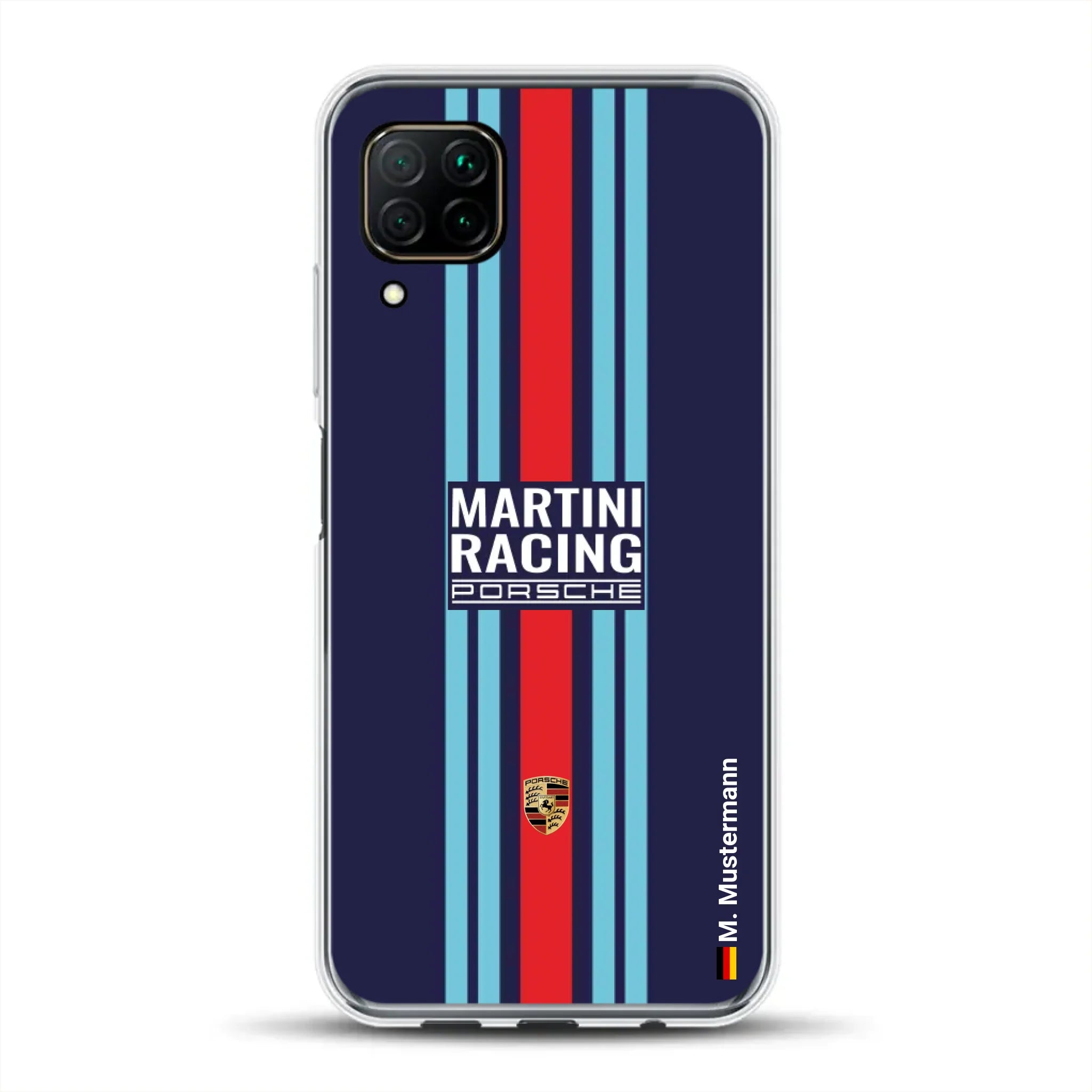 Martini Porsche Livery #2 - Custodia per cellulare personalizzata per Huawei