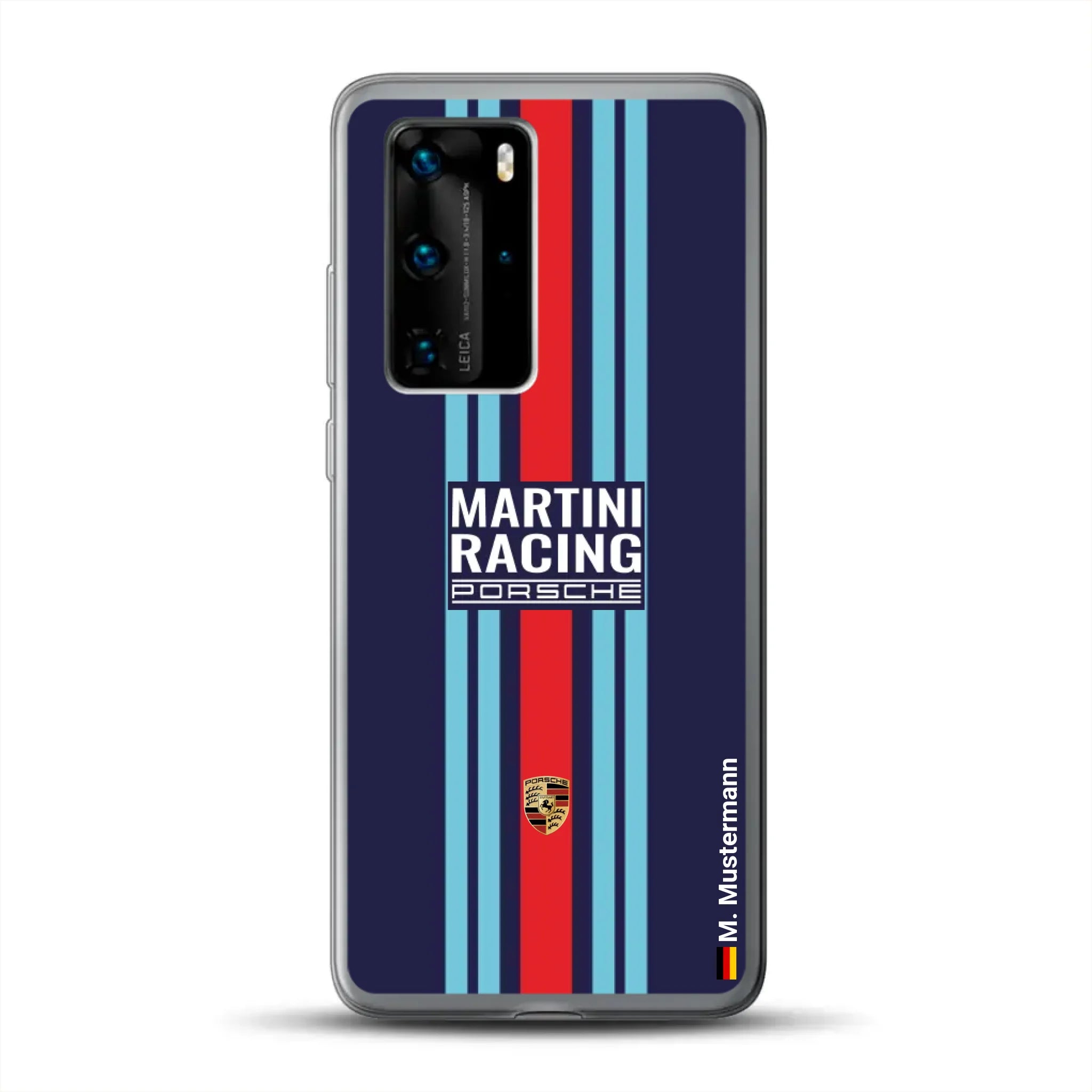 Martini Porsche Livery #2 - Custodia per cellulare personalizzata per Huawei