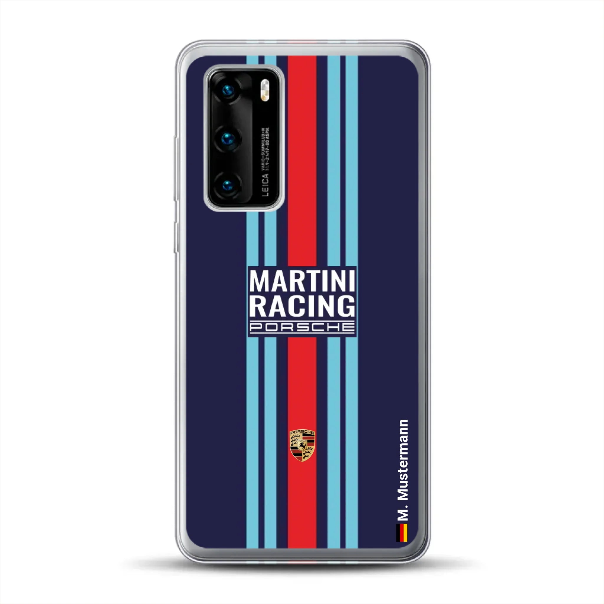 Martini Porsche Livery #2 - Custodia per cellulare personalizzata per Huawei