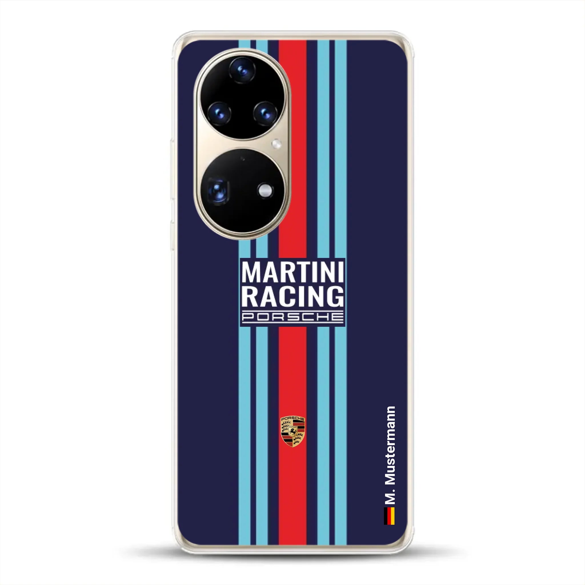 Martini Porsche Livery #2 - Custodia per cellulare personalizzata per Huawei