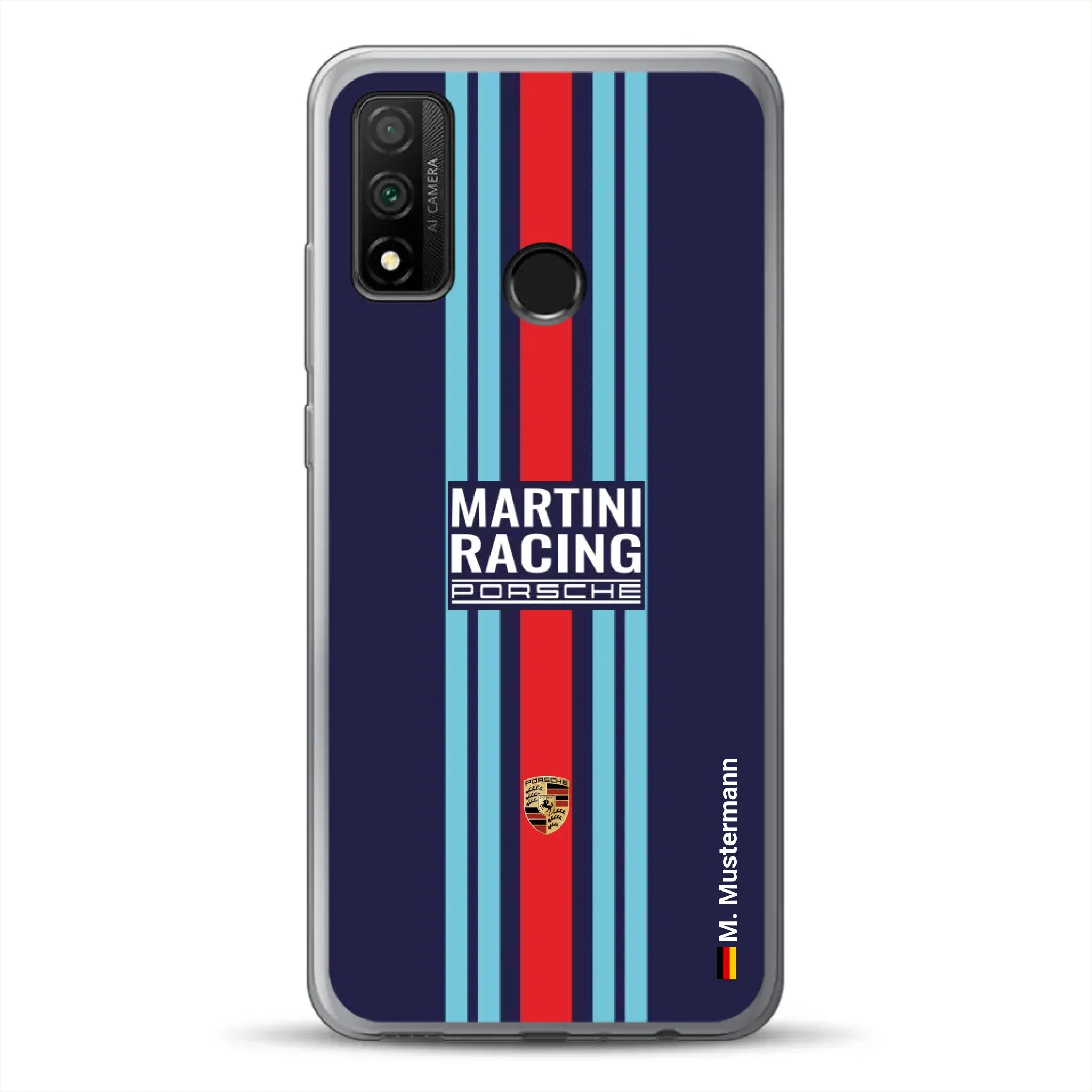 Martini Porsche Livery #2 - Custodia per cellulare personalizzata per Huawei