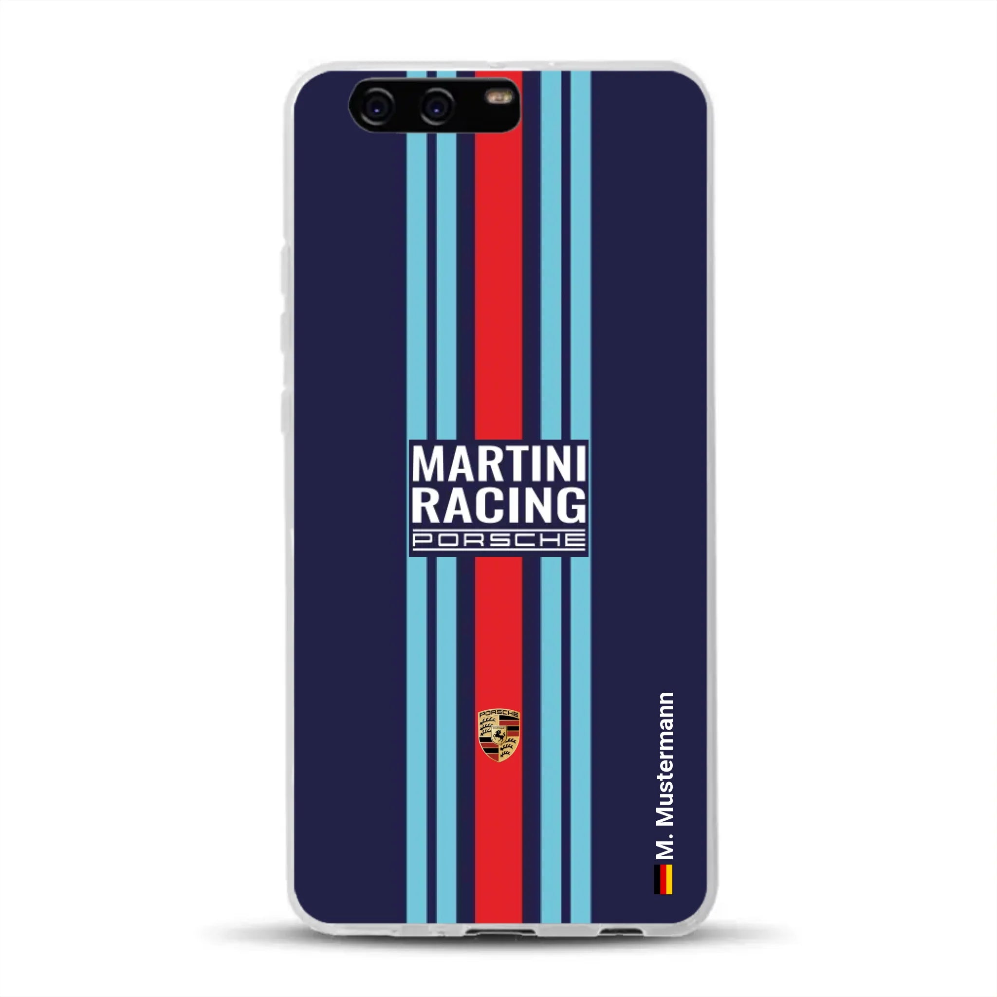Martini Porsche Livery #2 - Custodia per cellulare personalizzata per Huawei