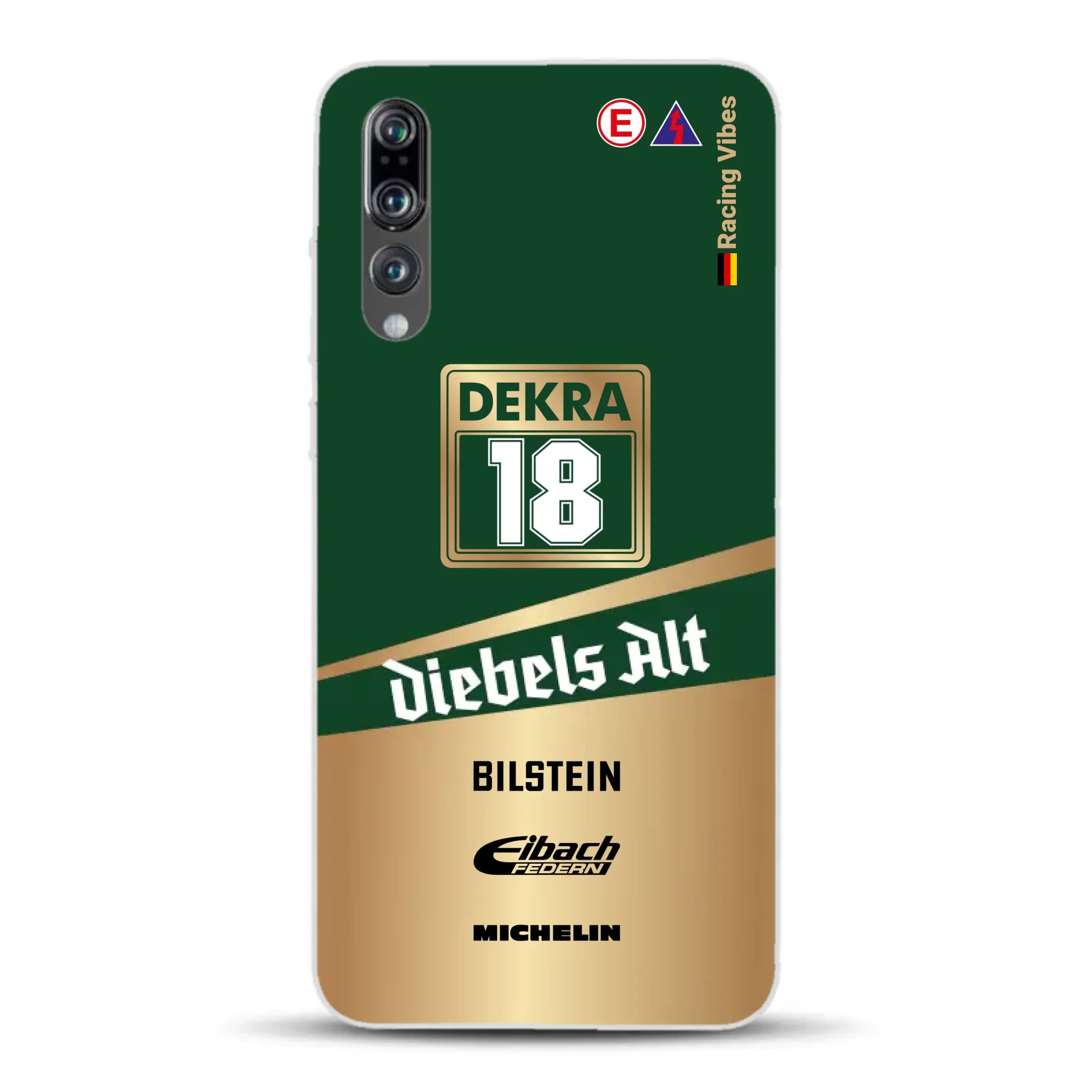 190E Evo II #18 DTM 1992 Livery - Custodia per cellulare personalizzata per Huawei