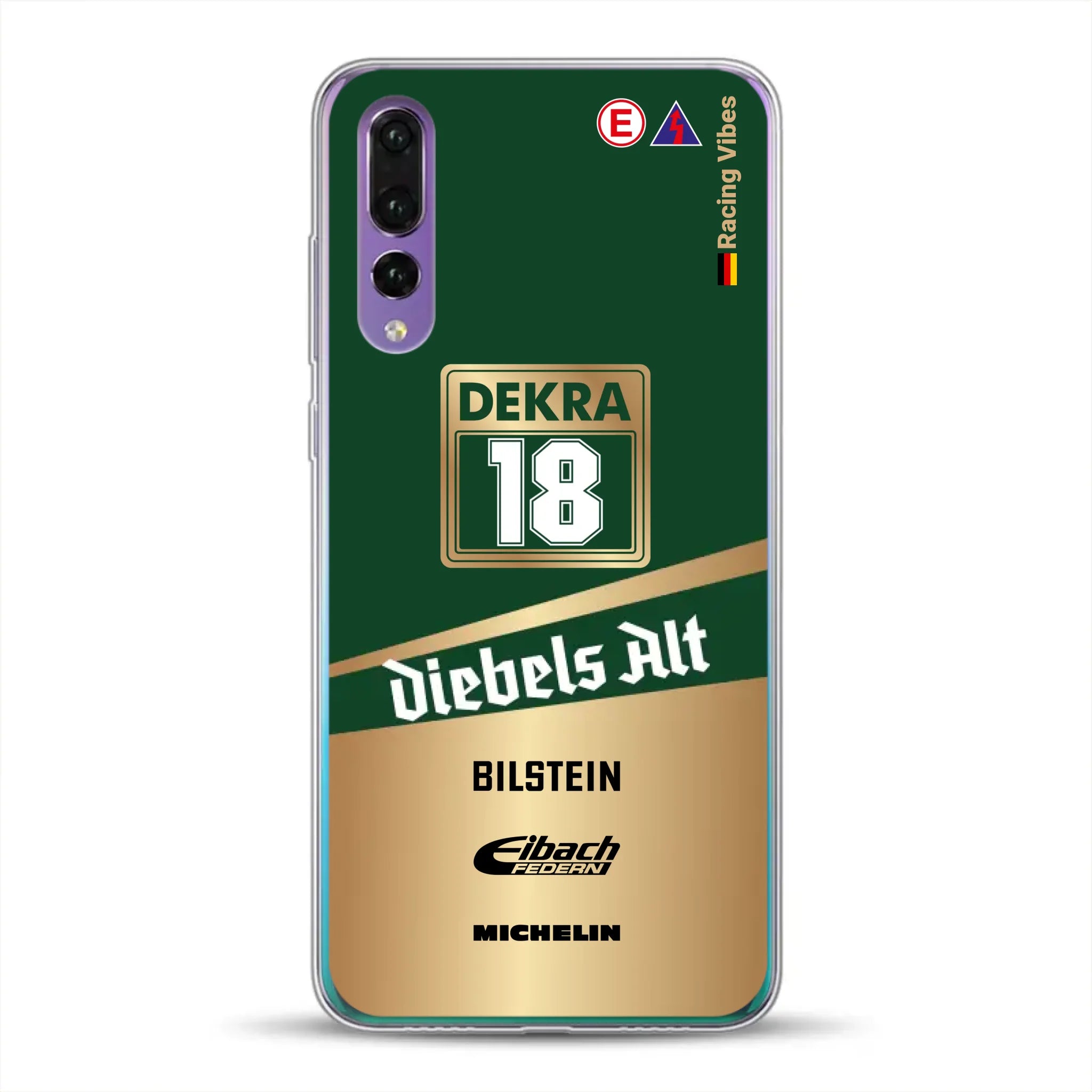 190E Evo II #18 DTM 1992 Livery - Custodia per cellulare personalizzata per Huawei