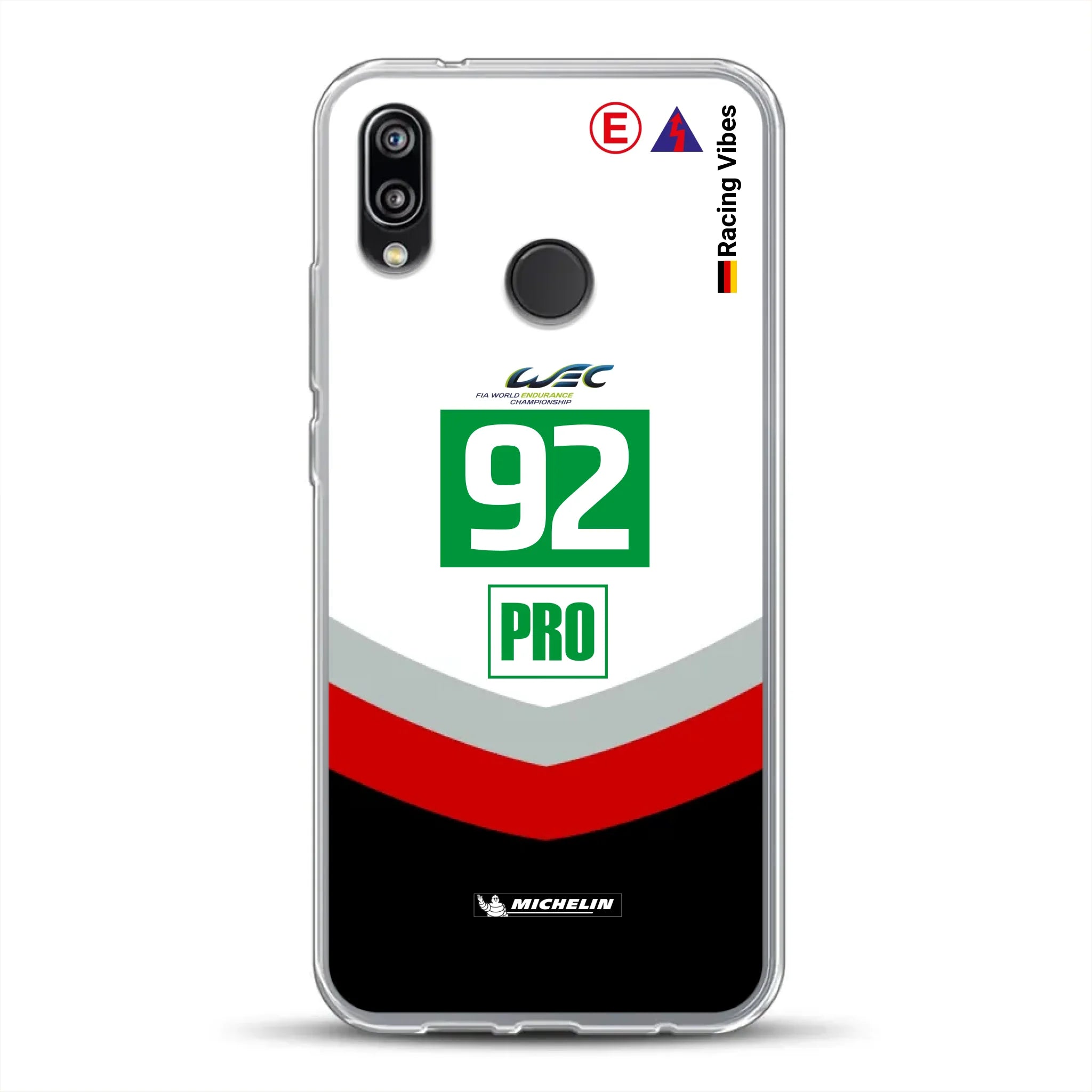 911 RSR 2017 Livery - Custodia per cellulare personalizzata per Huawei