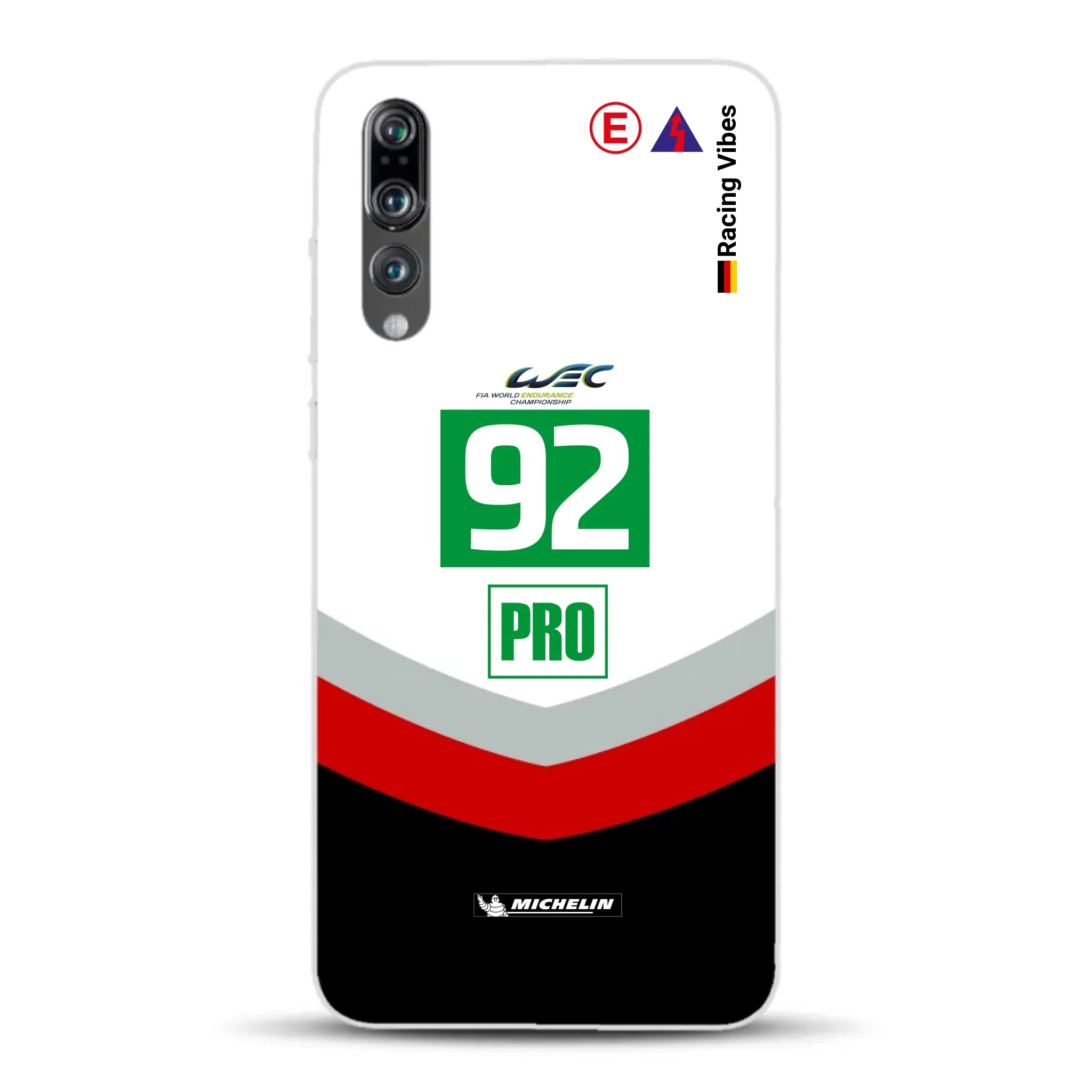 911 RSR 2017 Livery - Custodia per cellulare personalizzata per Huawei