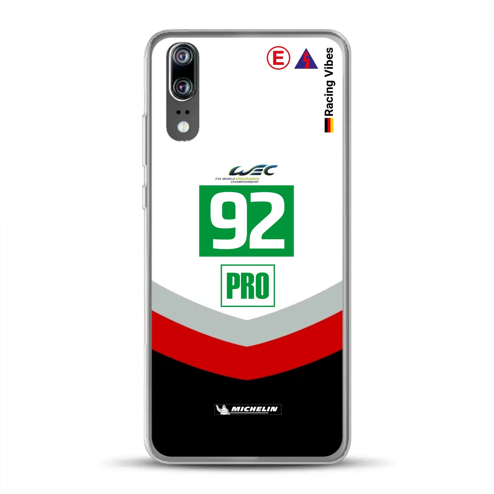 911 RSR 2017 Livery - Custodia per cellulare personalizzata per Huawei