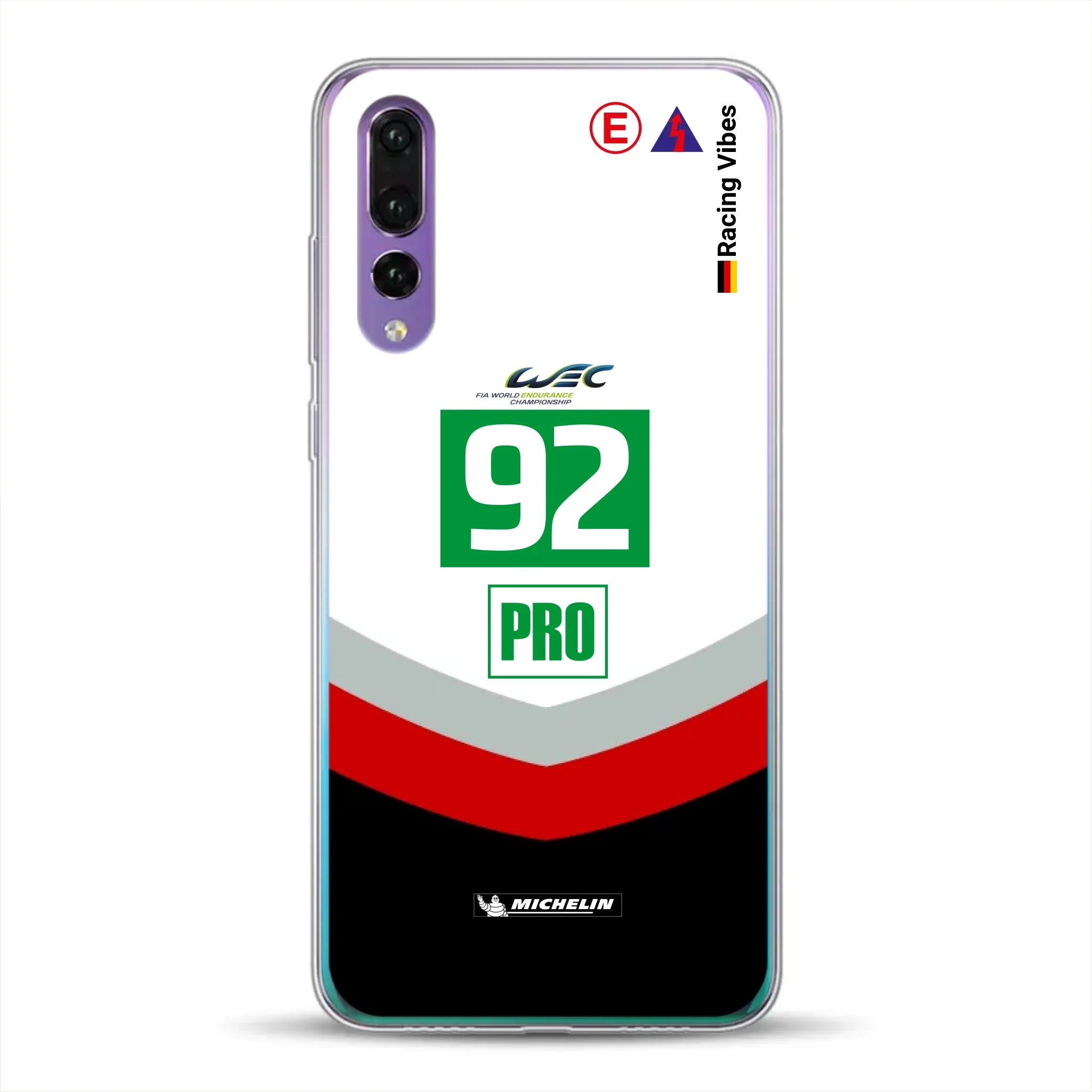 911 RSR 2017 Livery - Custodia per cellulare personalizzata per Huawei