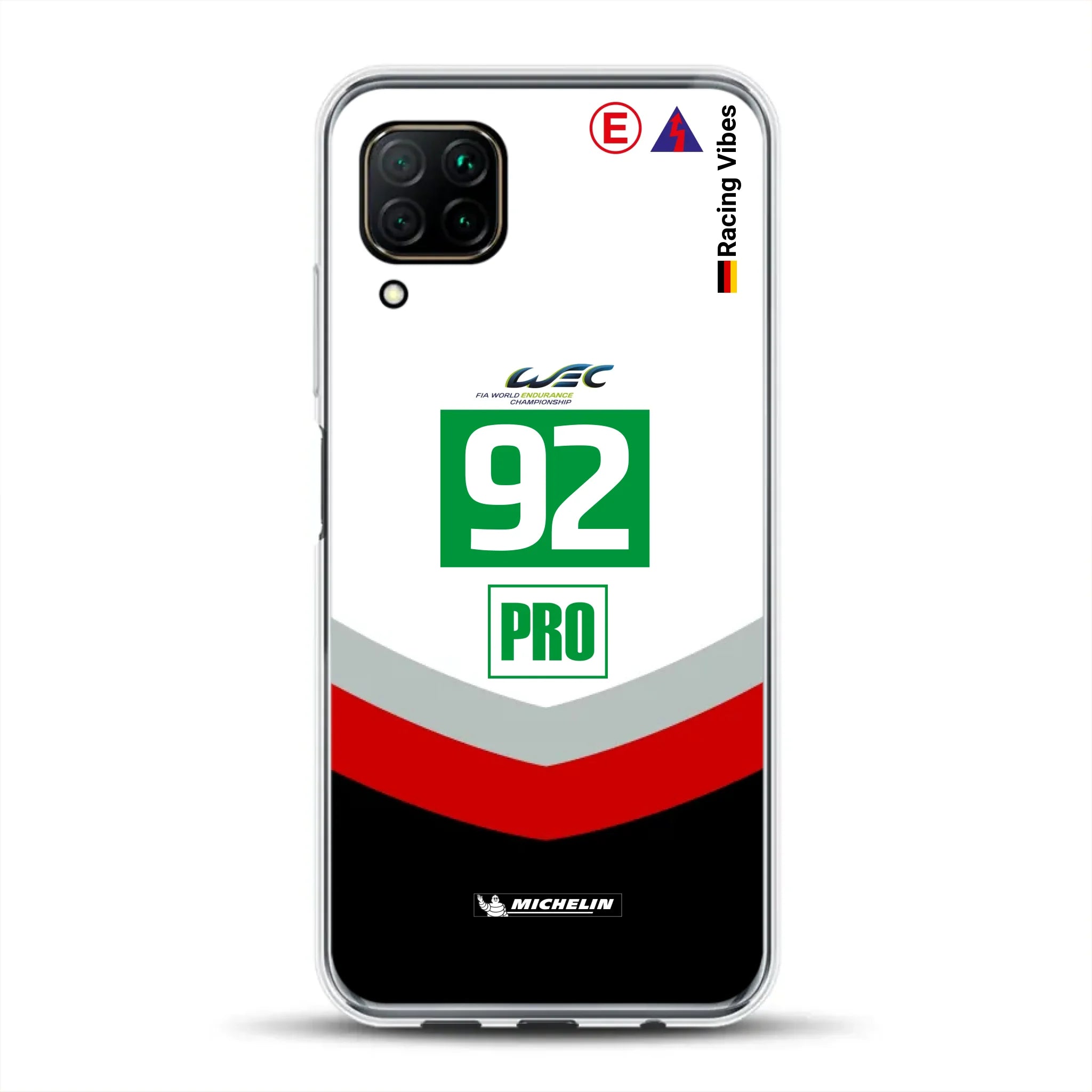 911 RSR 2017 Livery - Custodia per cellulare personalizzata per Huawei