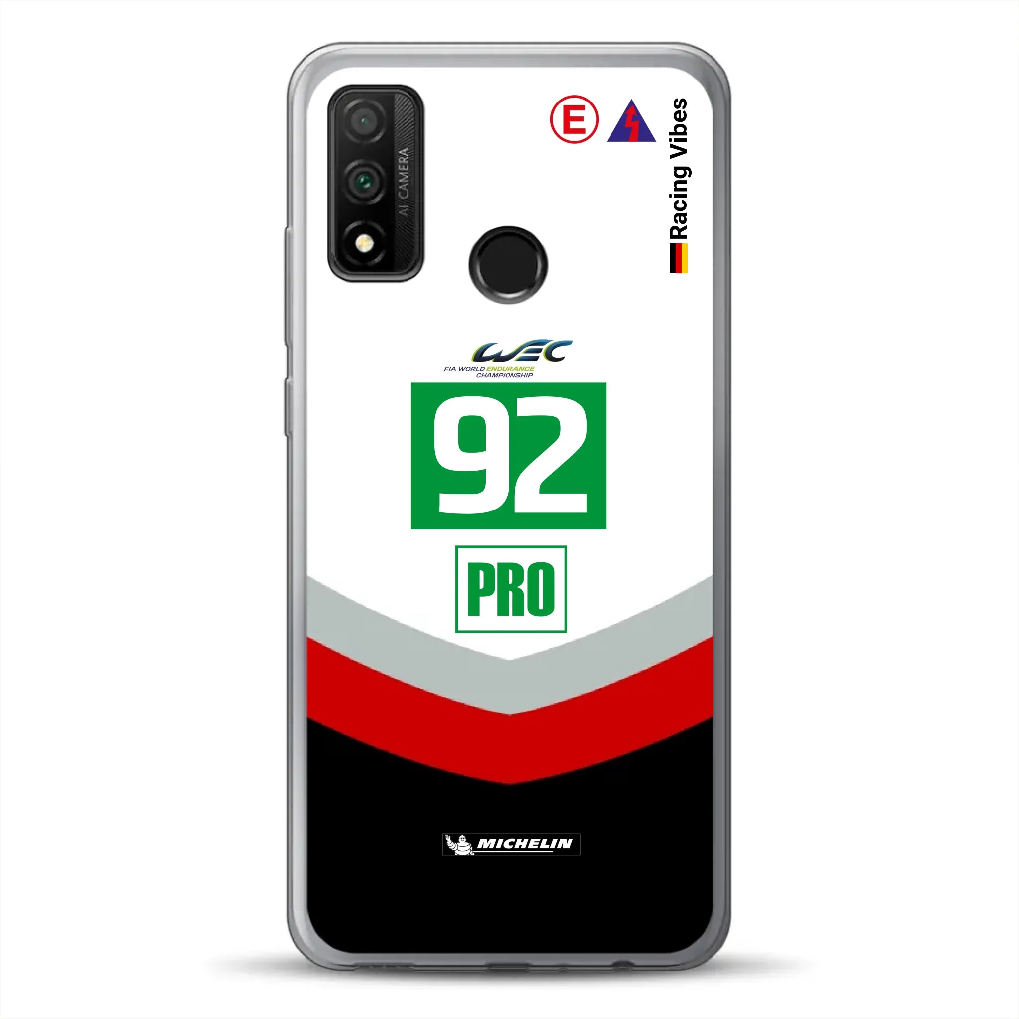 911 RSR 2017 Livery - Custodia per cellulare personalizzata per Huawei