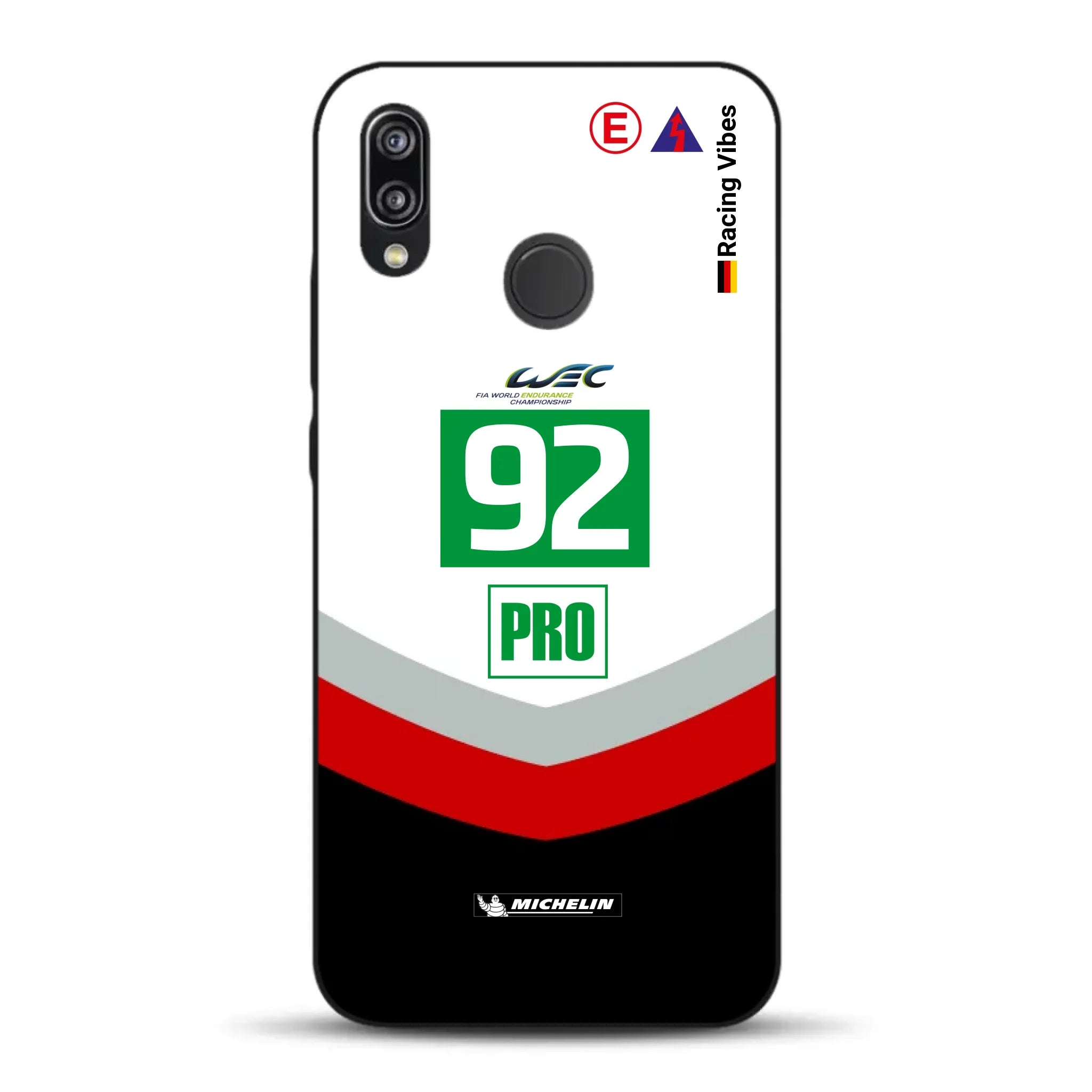 911 RSR 2017 Livery - Custodia per cellulare personalizzata per Huawei