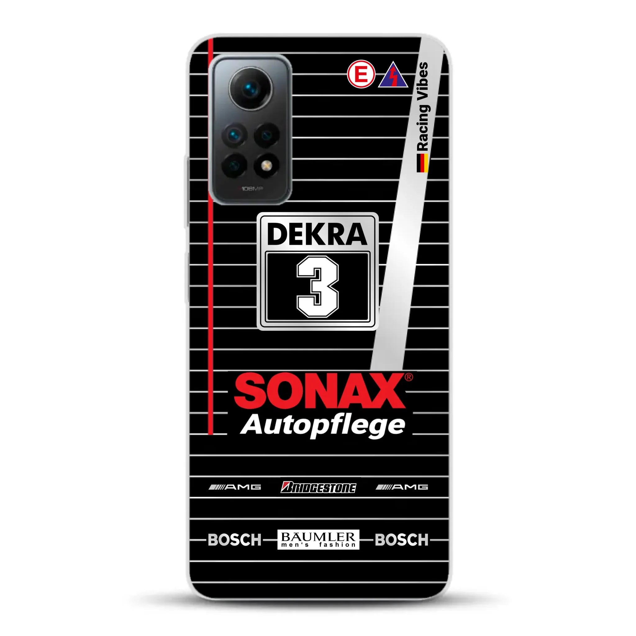 190E Evo II #3 DTM Champion 1992 Livery - Custodia per cellulare personalizzata per Xiaomi