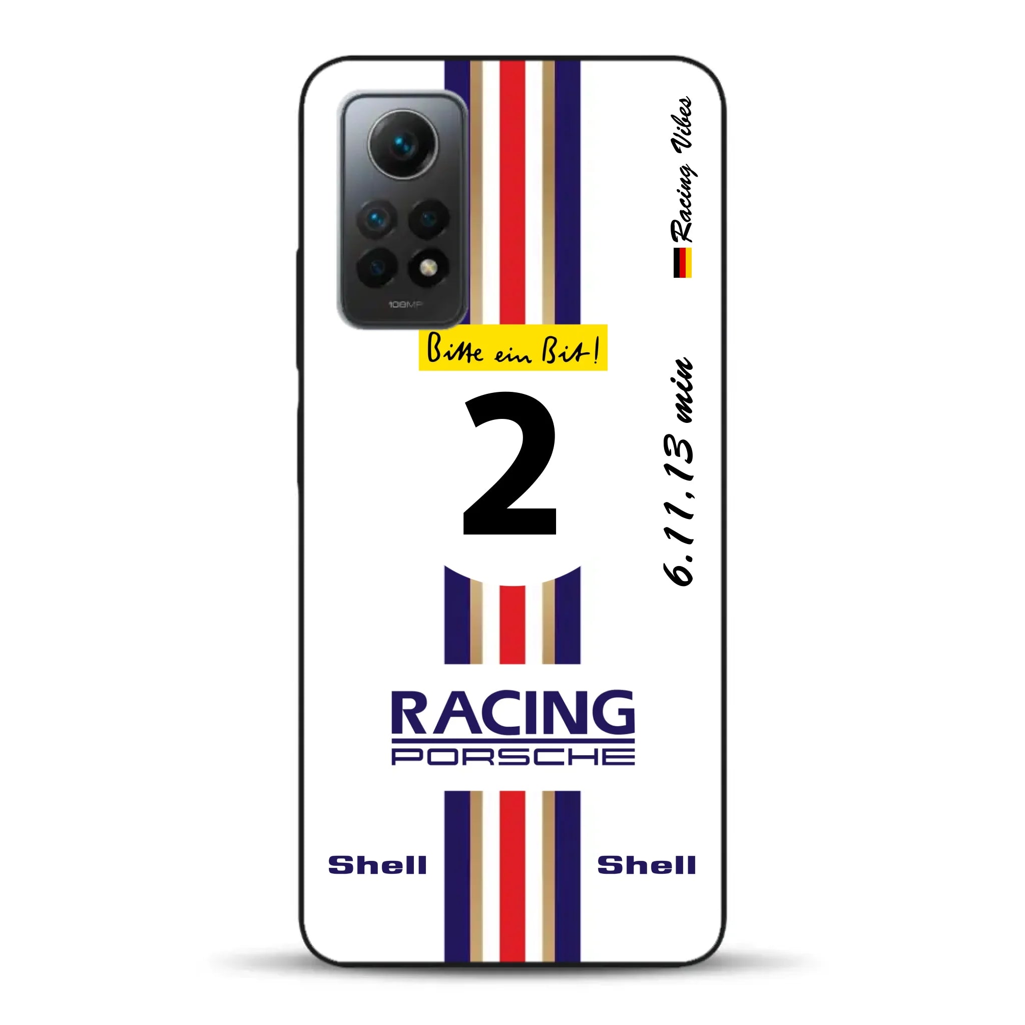 956K #2 Bellof Rekordrunde Nordschleife 1983 Livery - Custom phone case for Xiaomi