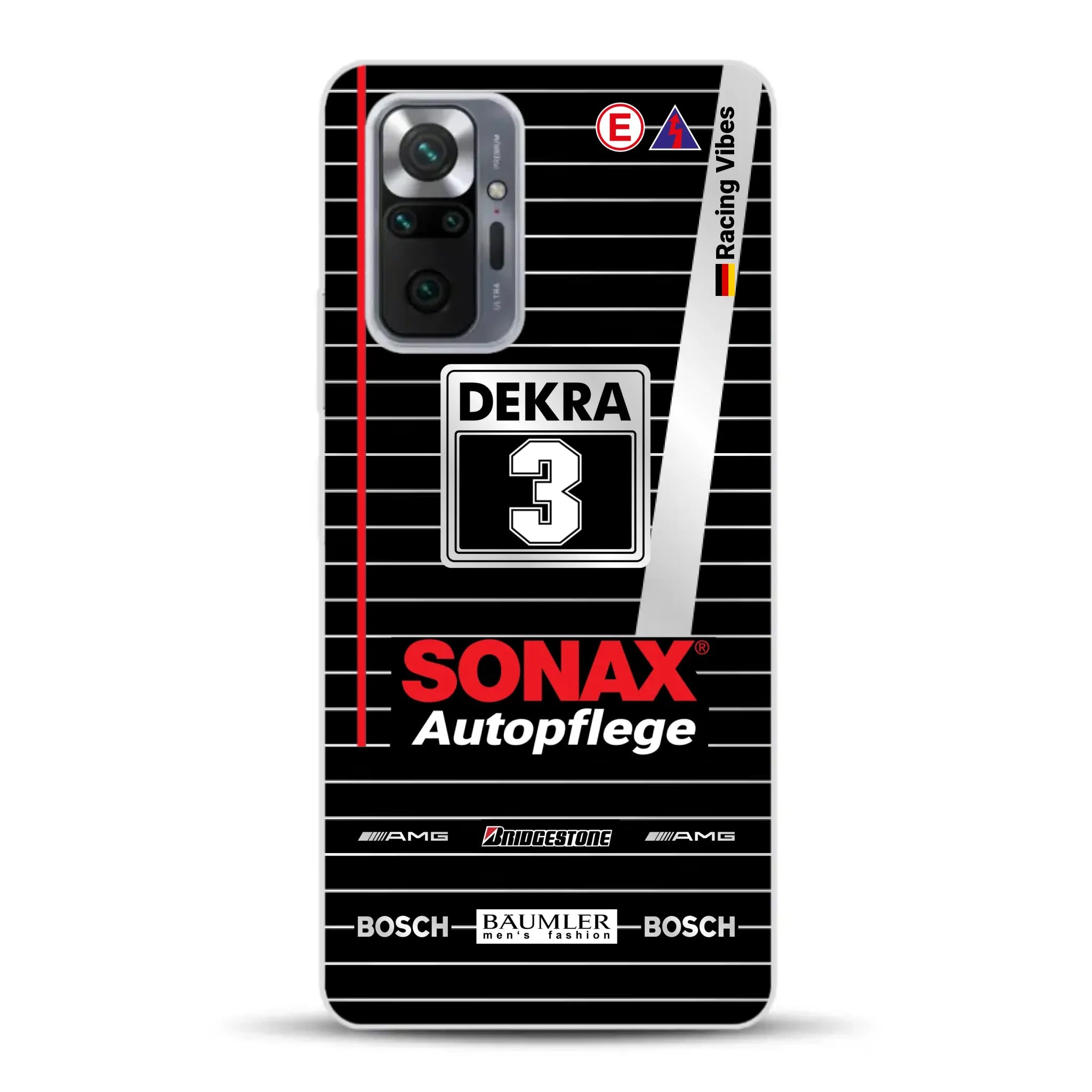 190E Evo II #3 DTM Champion 1992 Livery - Custodia per cellulare personalizzata per Xiaomi